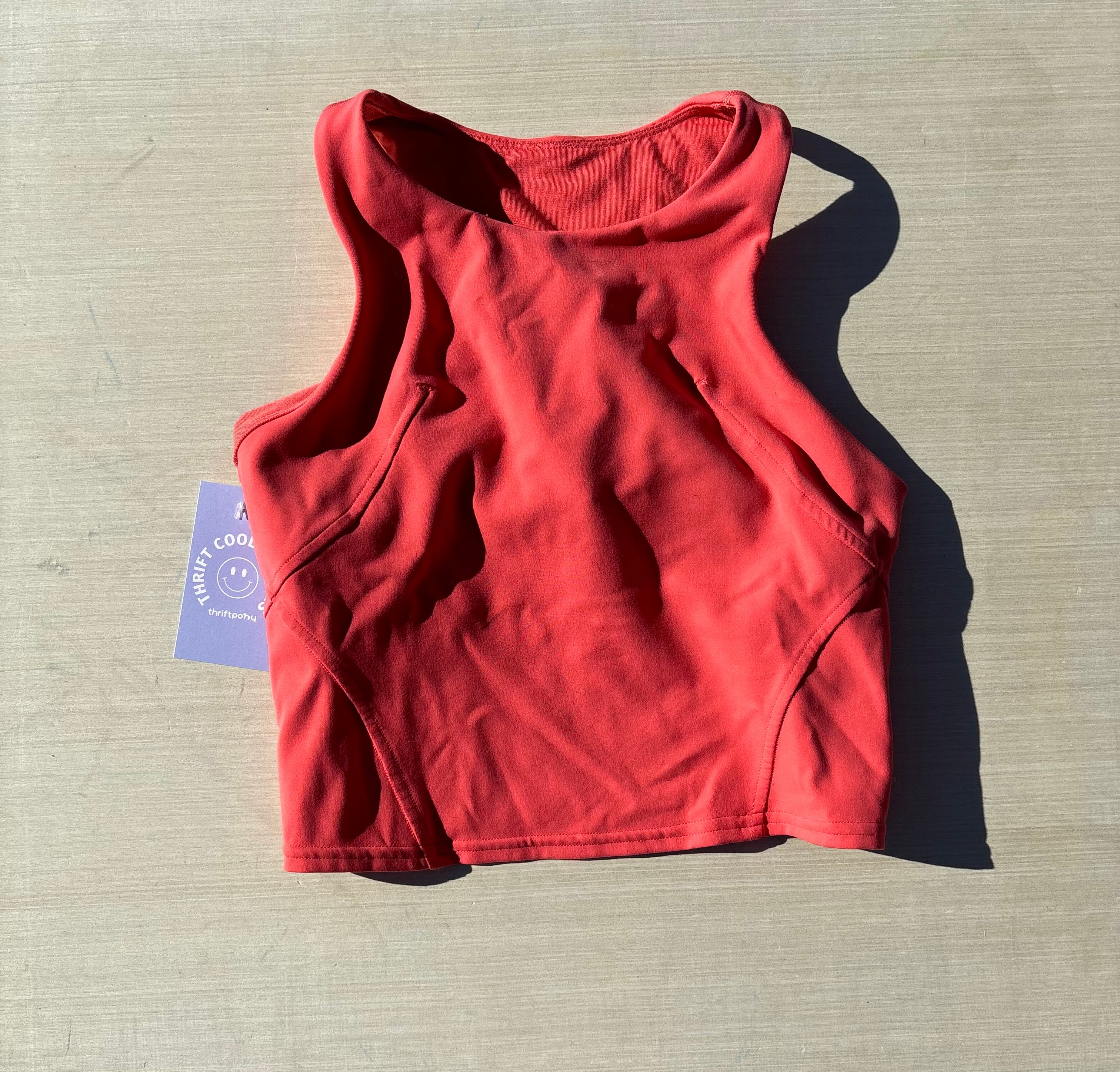 pink lululemon racerback sportsbra, M