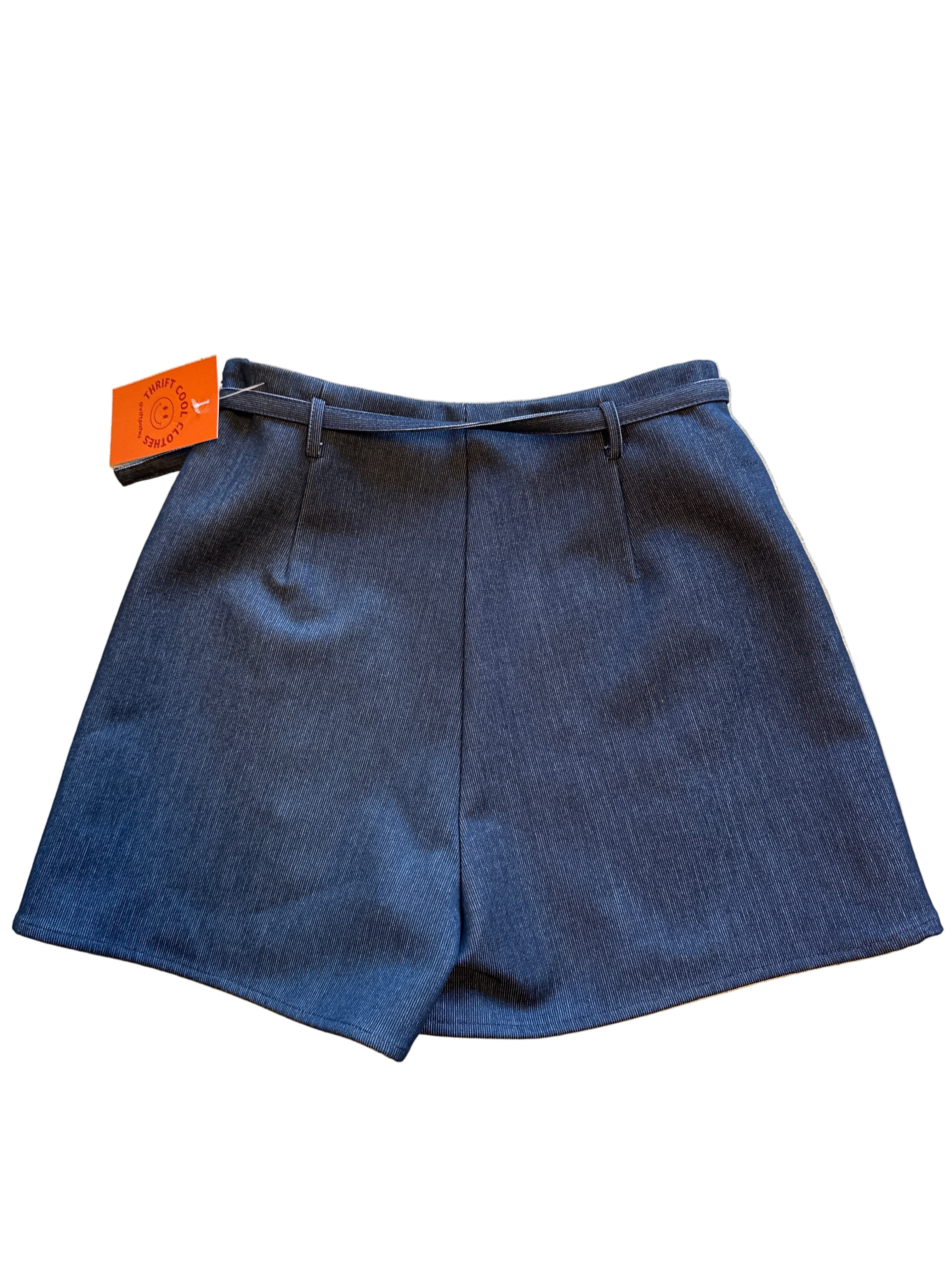blue the workshop skort w belt, s