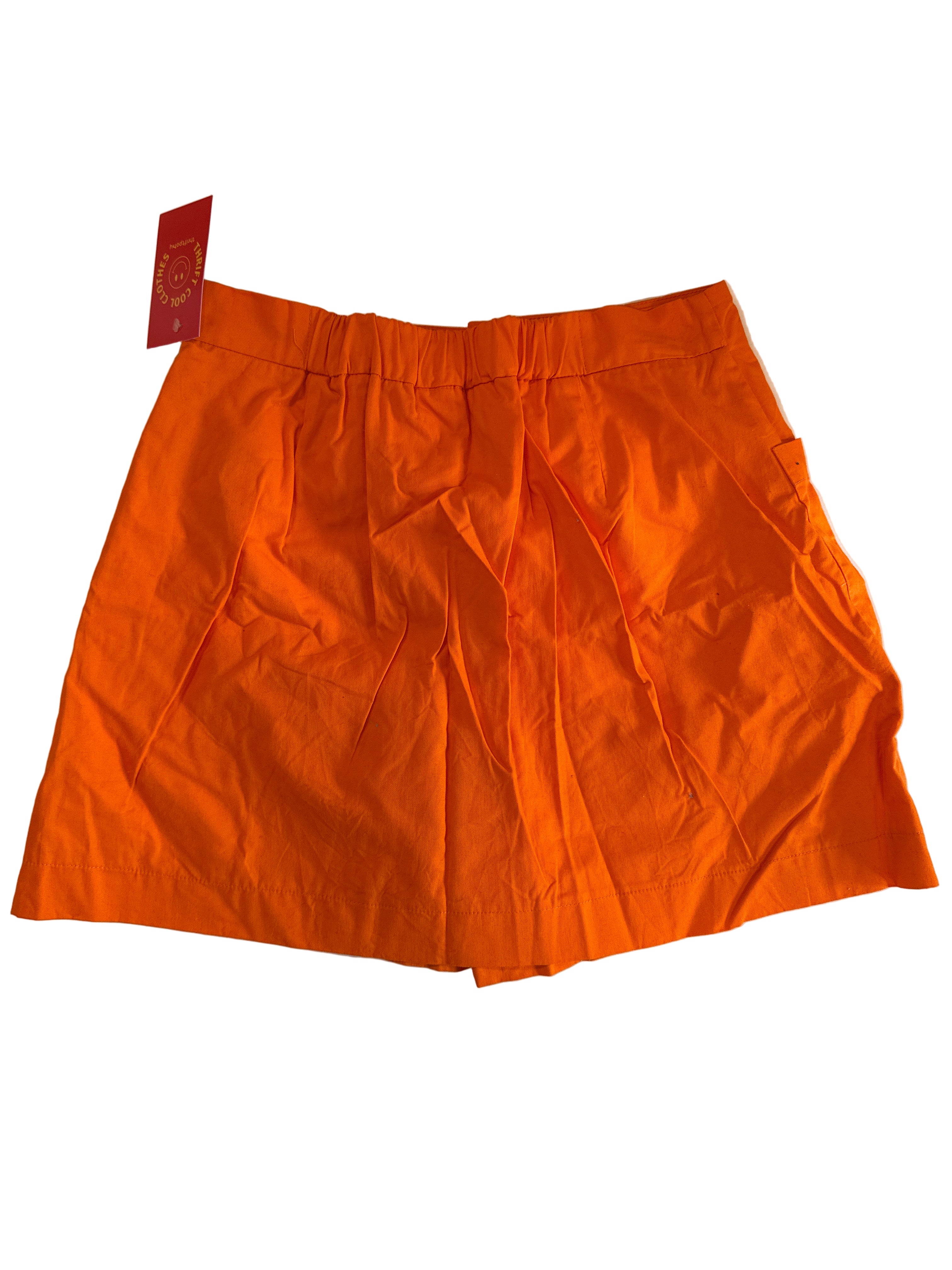 orange the drop button skort, s