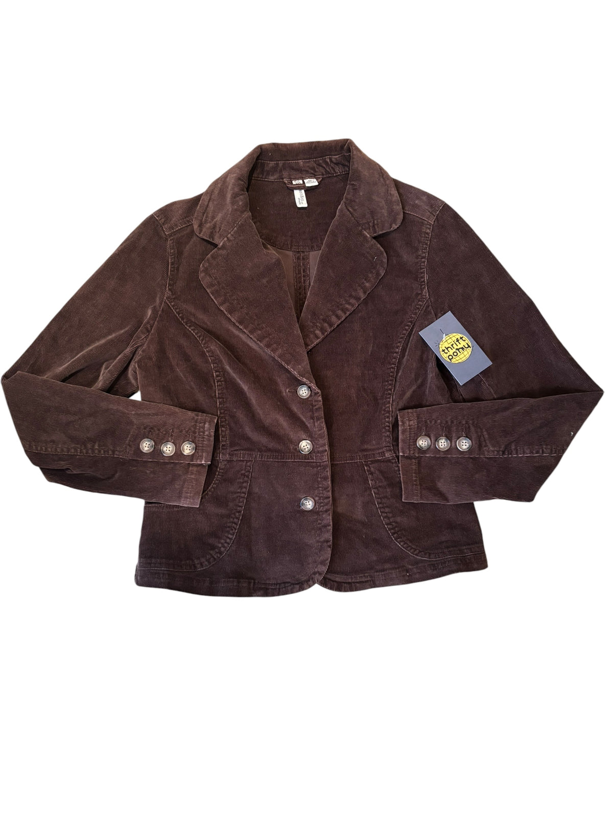 brown st john bay cord blazer, PM