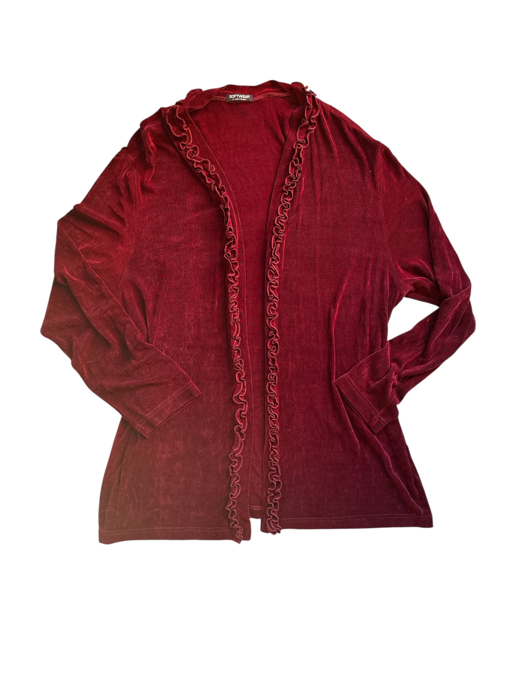 maroon mark slinger slinky blazer, xl