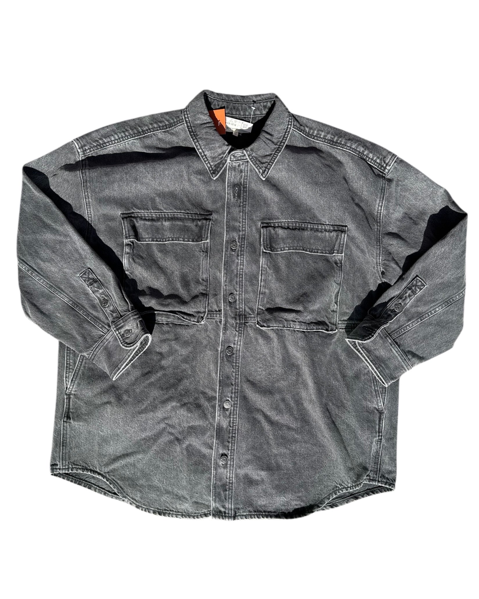 black madewell denim jacket, xxl