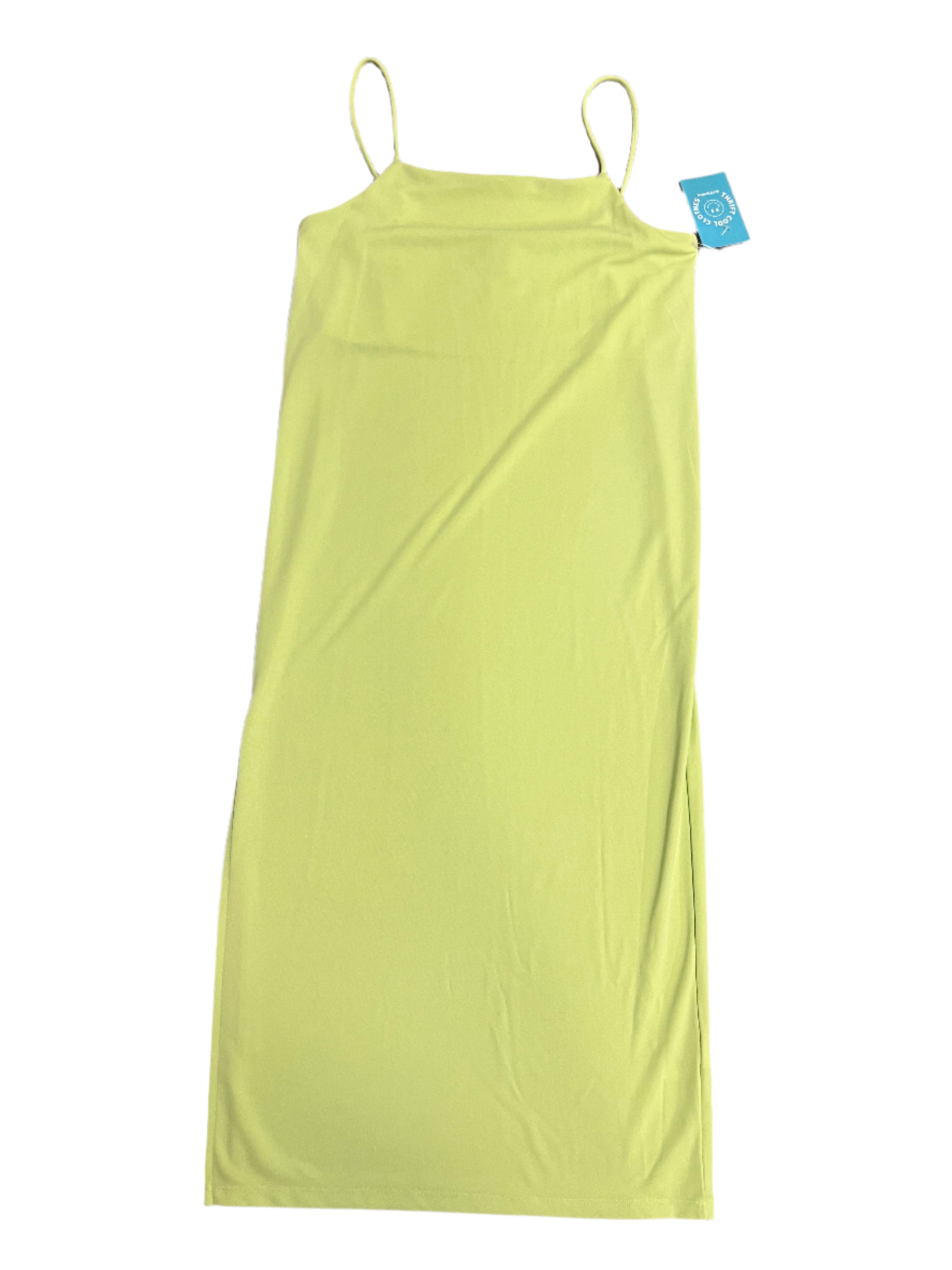 Green H&m Long dress, S