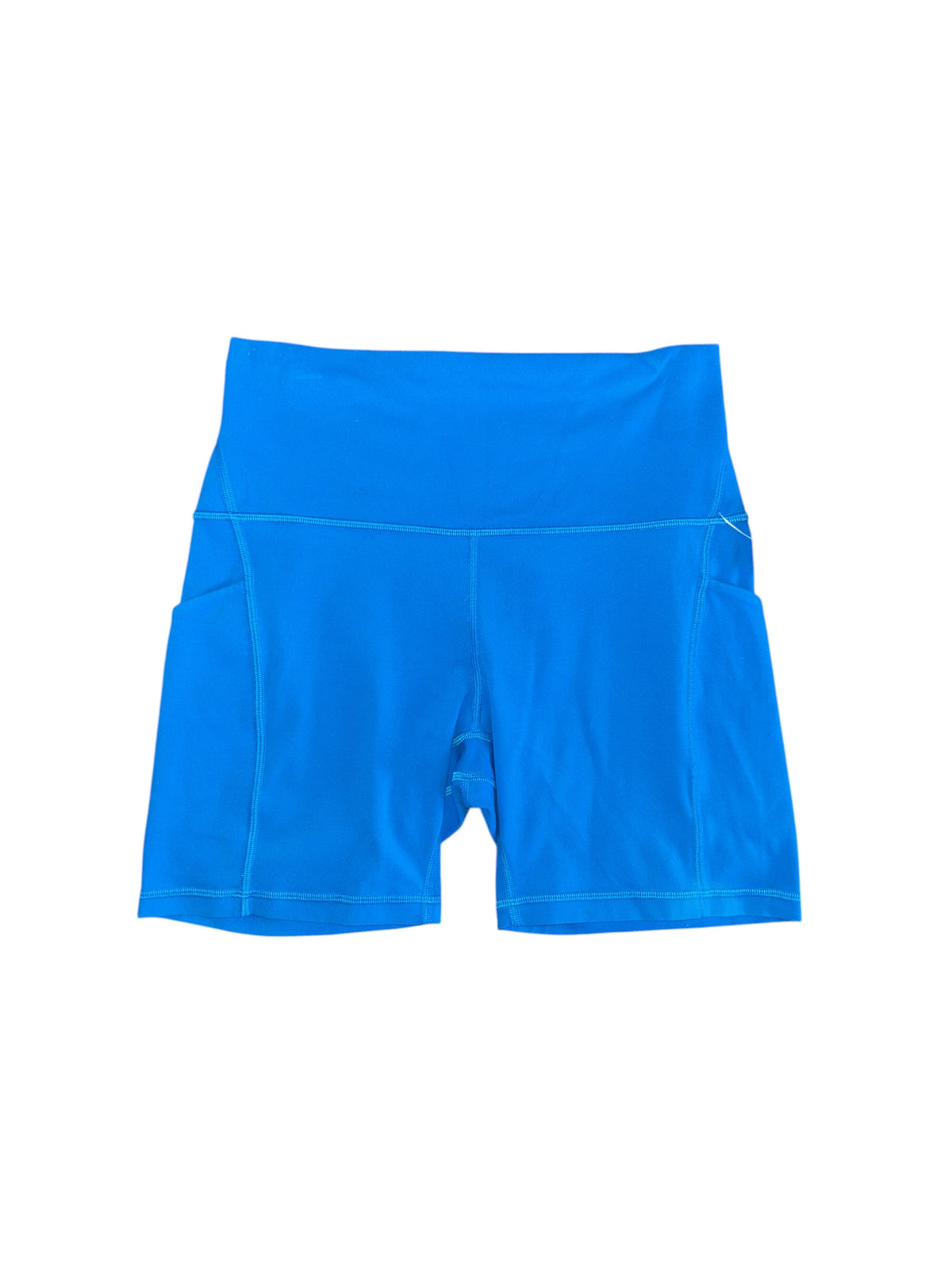 blue lululemon biker short, 8