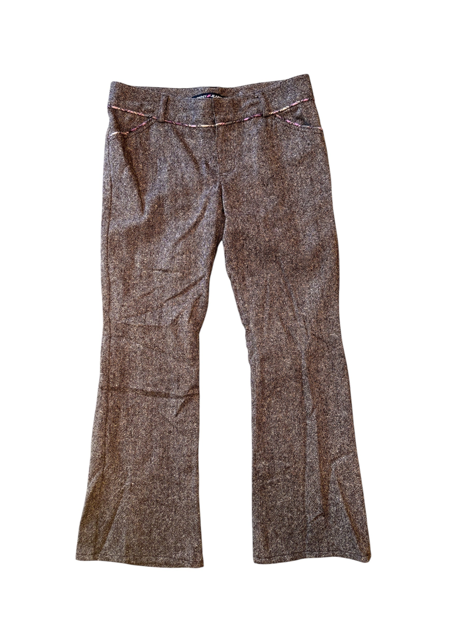 brown dkny tweed trousers, 11