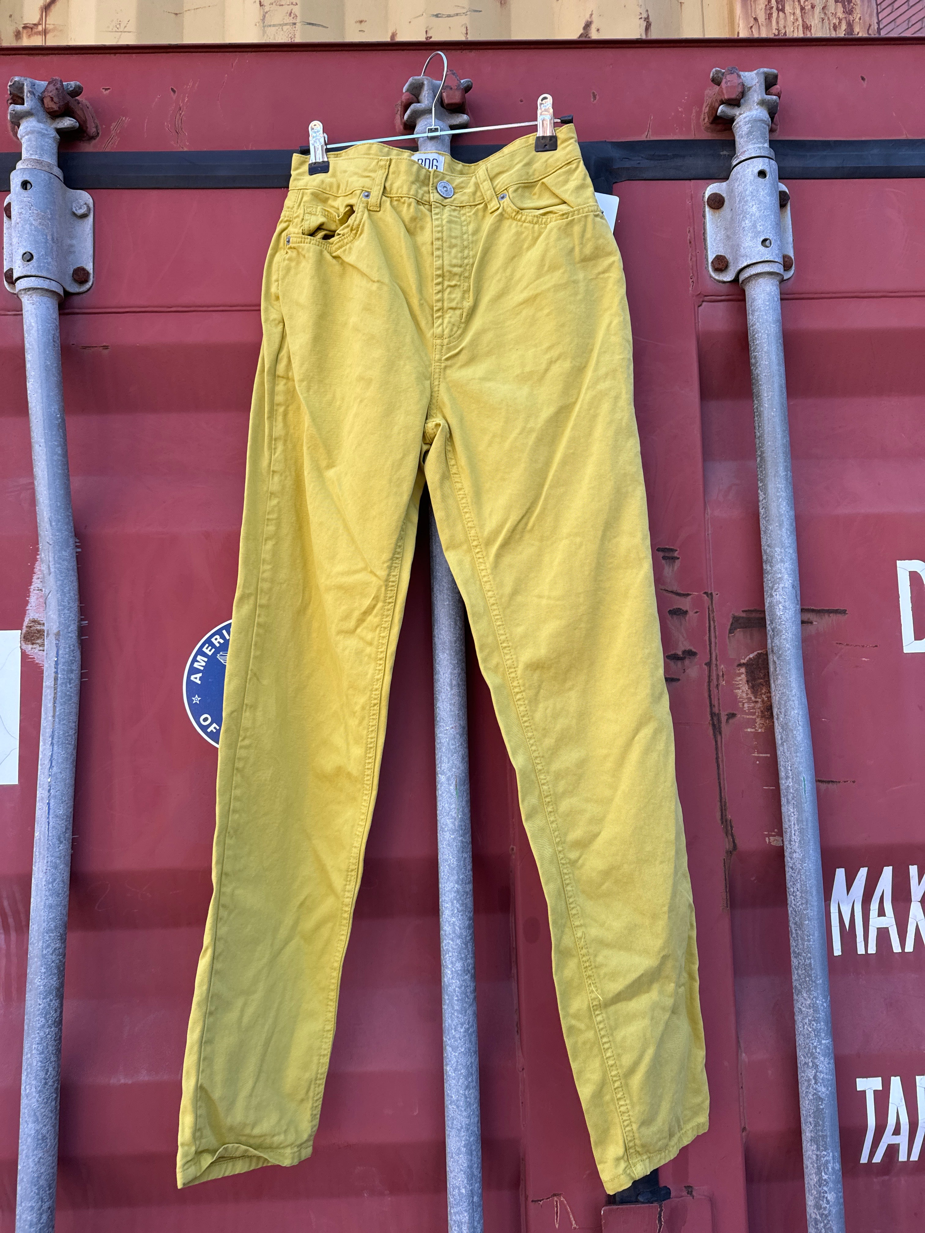 yellow Bdg Womens pants, 26