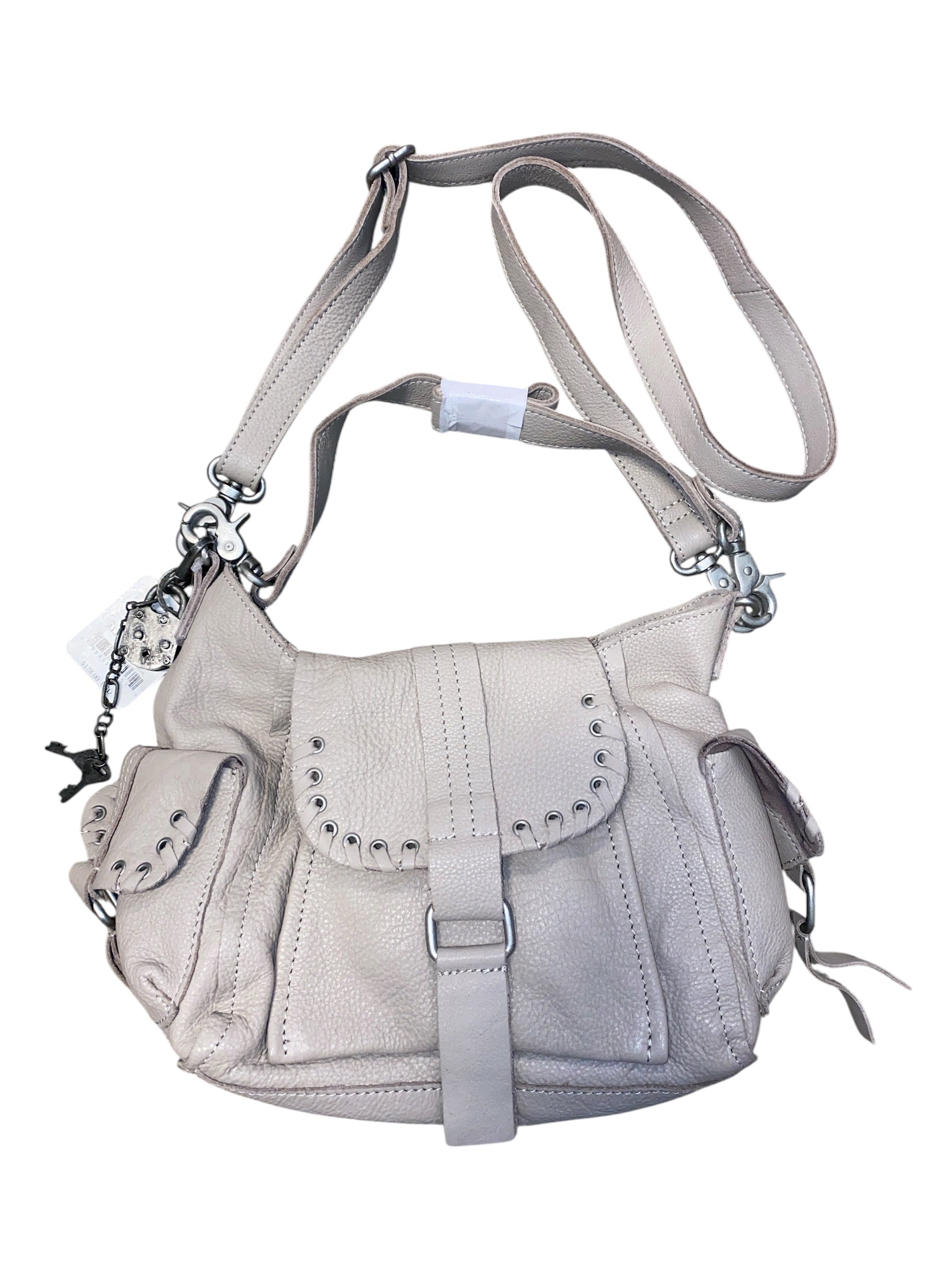 Grey Free people Adjustable strap shoulder bag