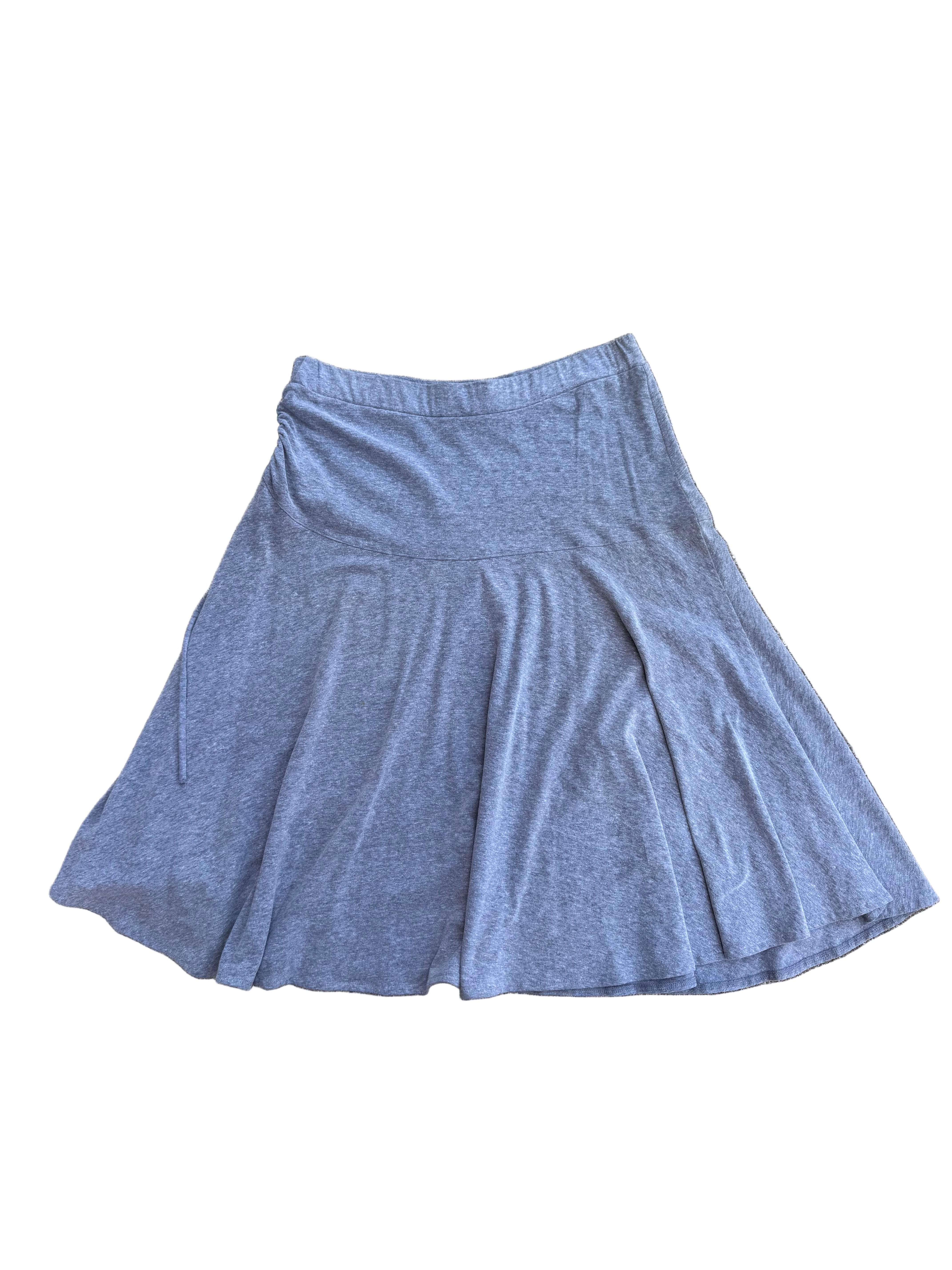 gray mimi flowy skirt, s
