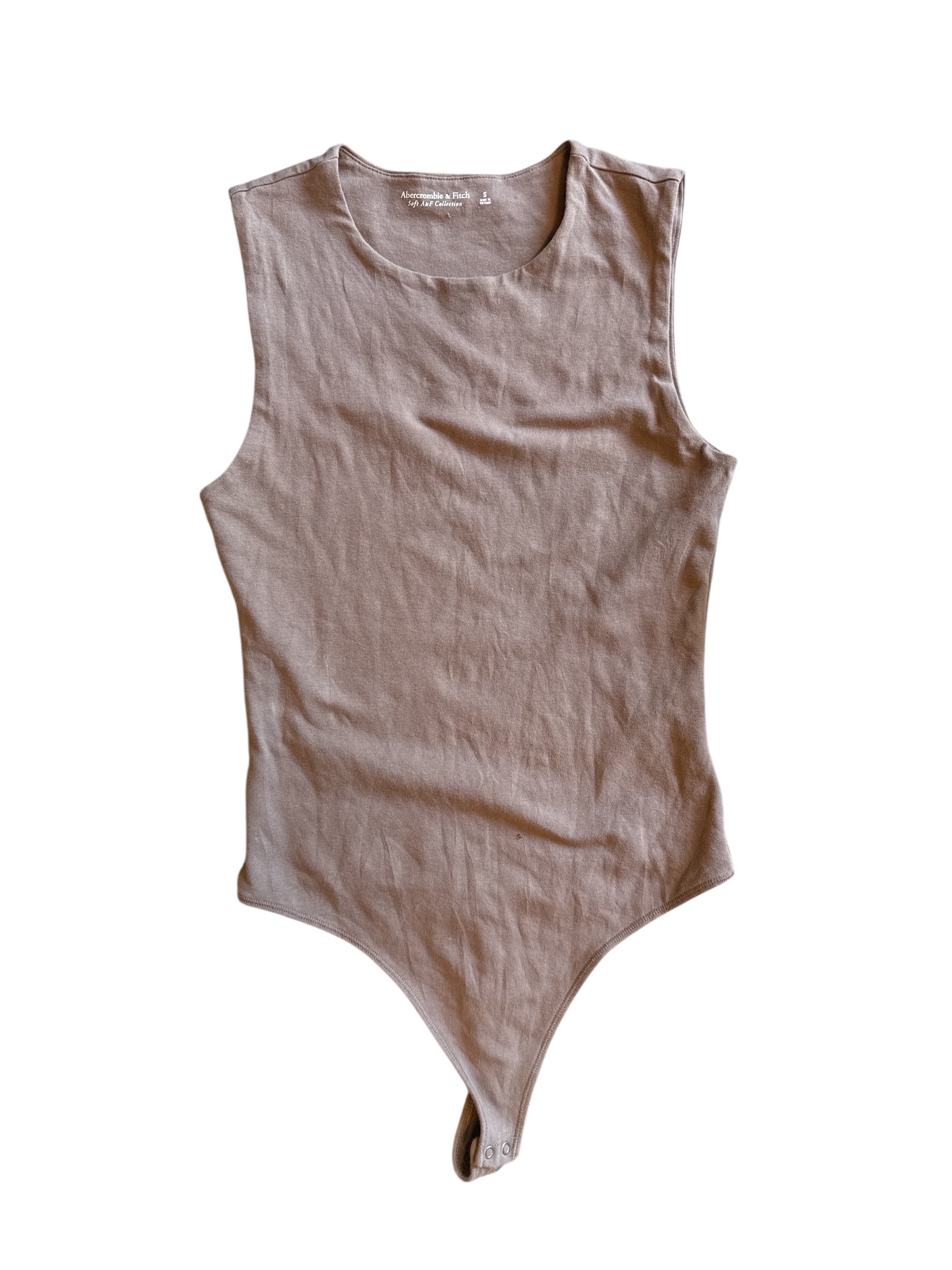 brown abercrombie bodysuit, s