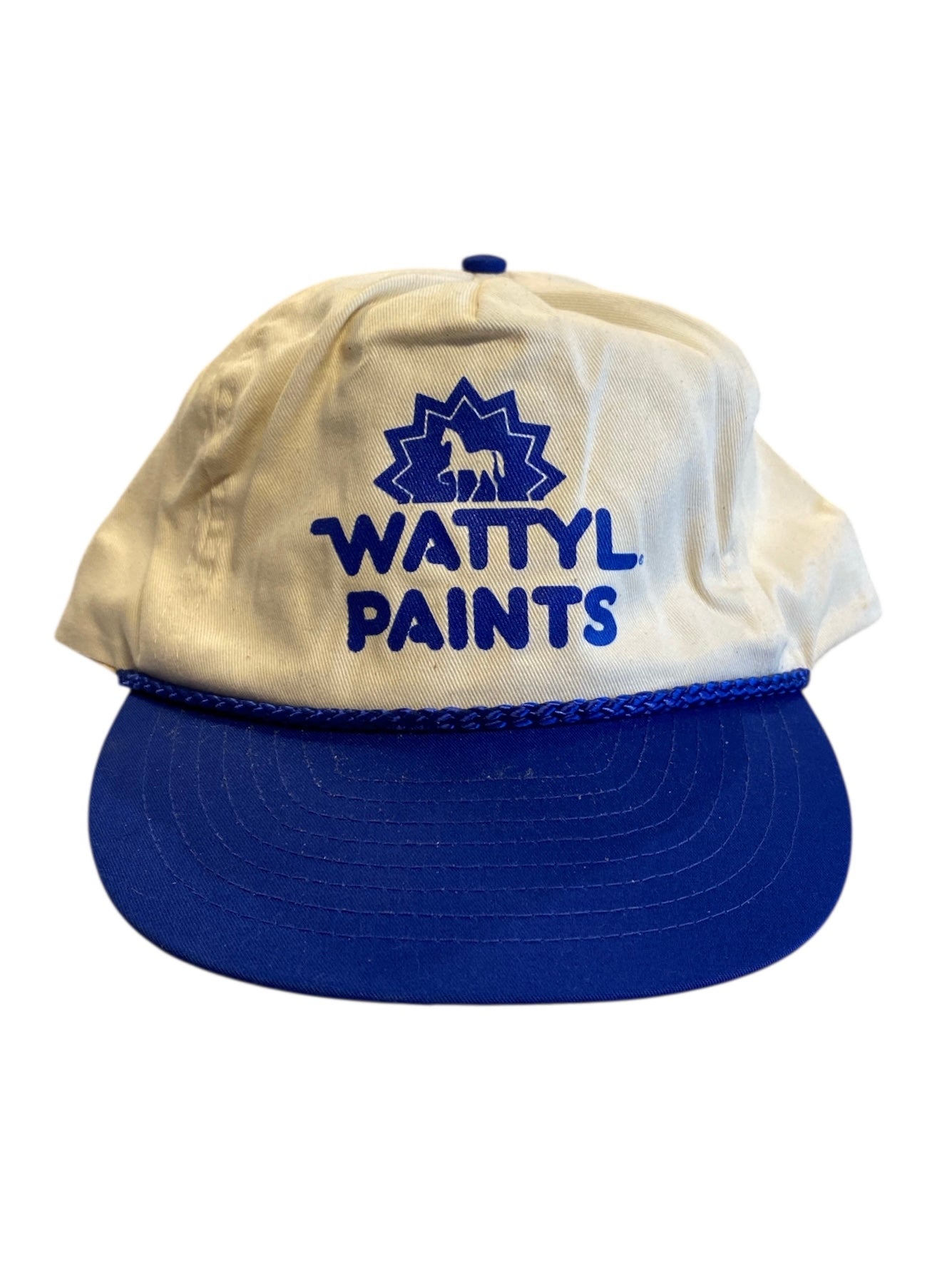 beige blue nissin vtg wattyl paints