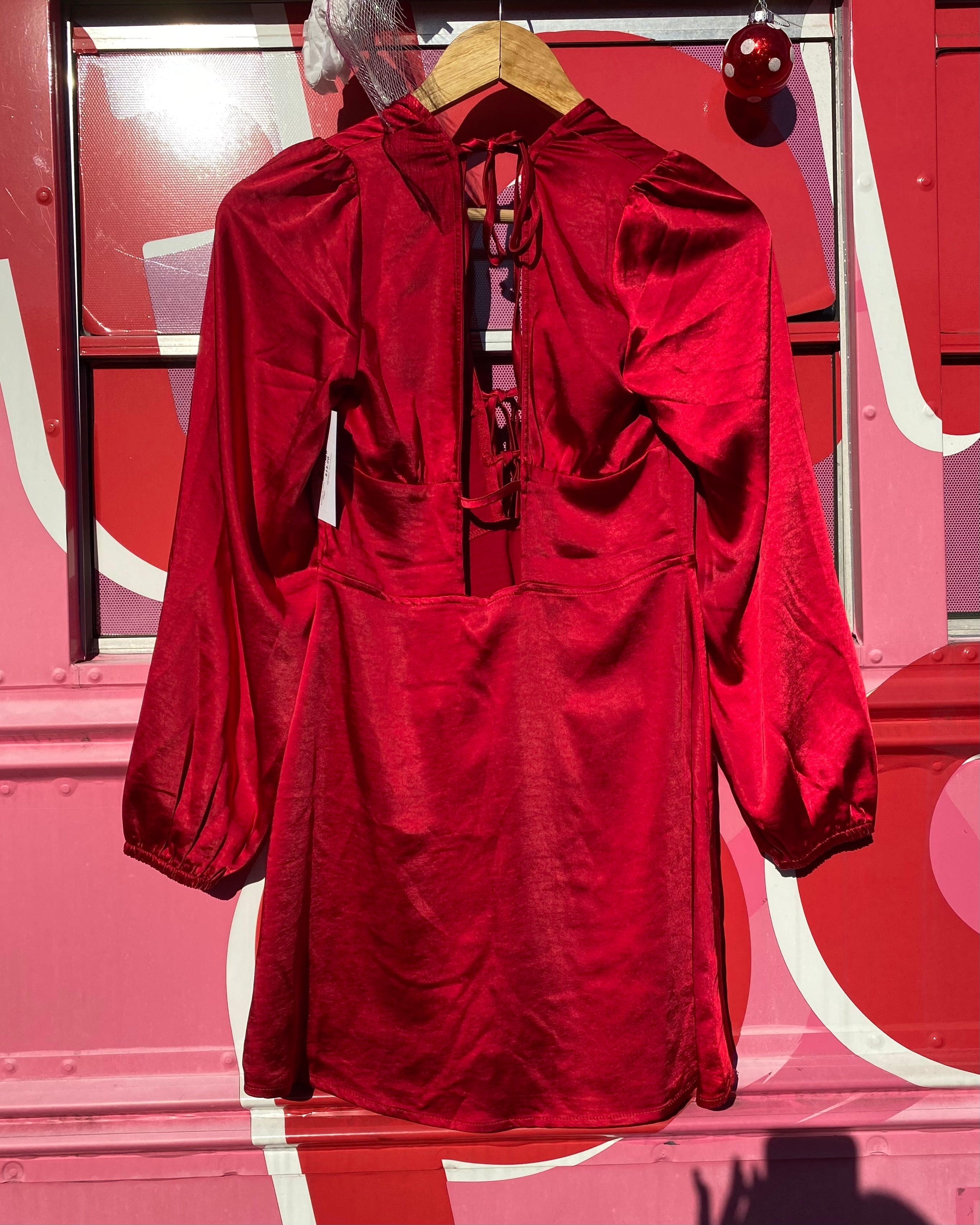 red princess polly bustier ls mini dress, 4