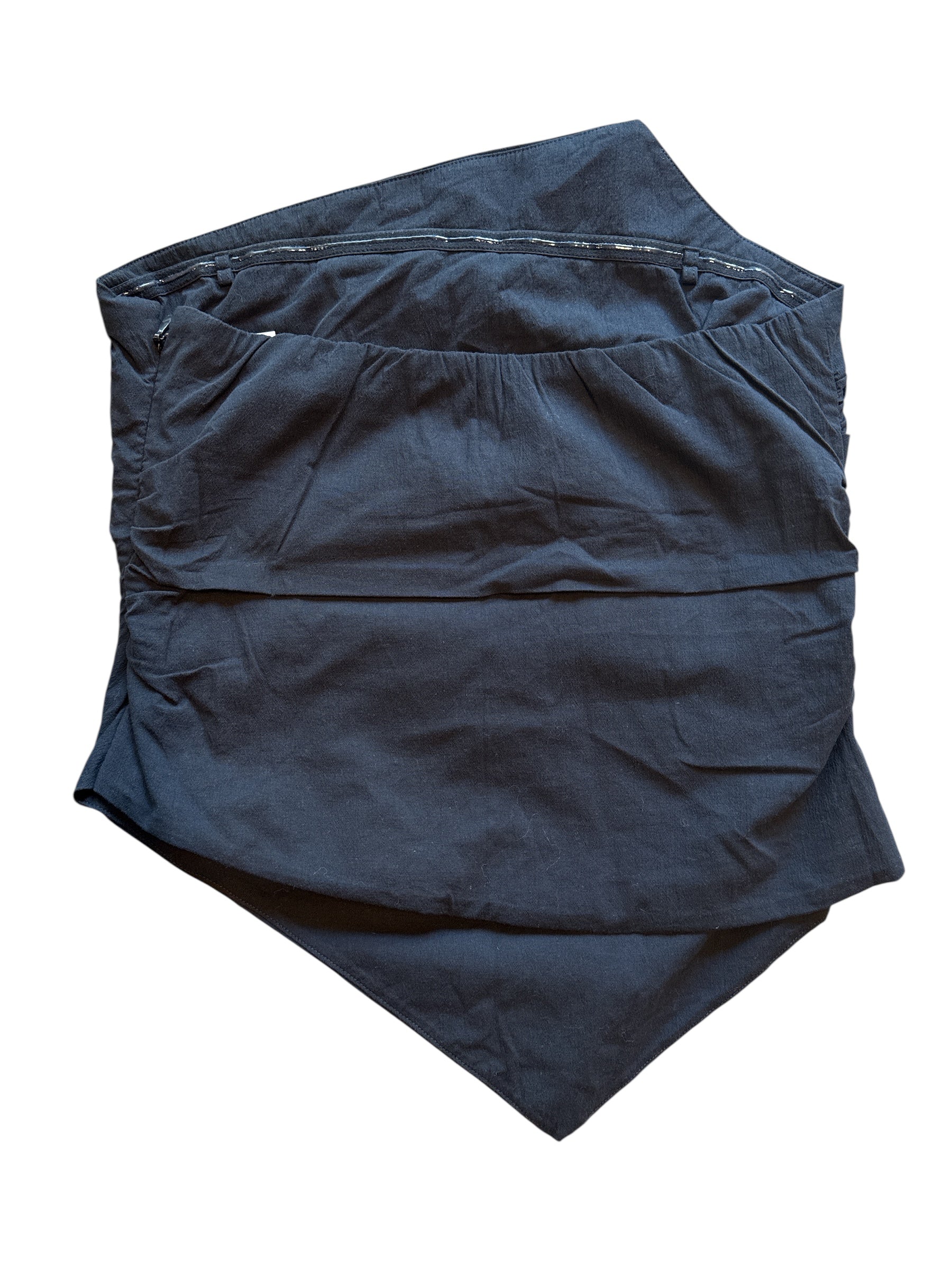 black Abercrombie strapless tube top nwt, m