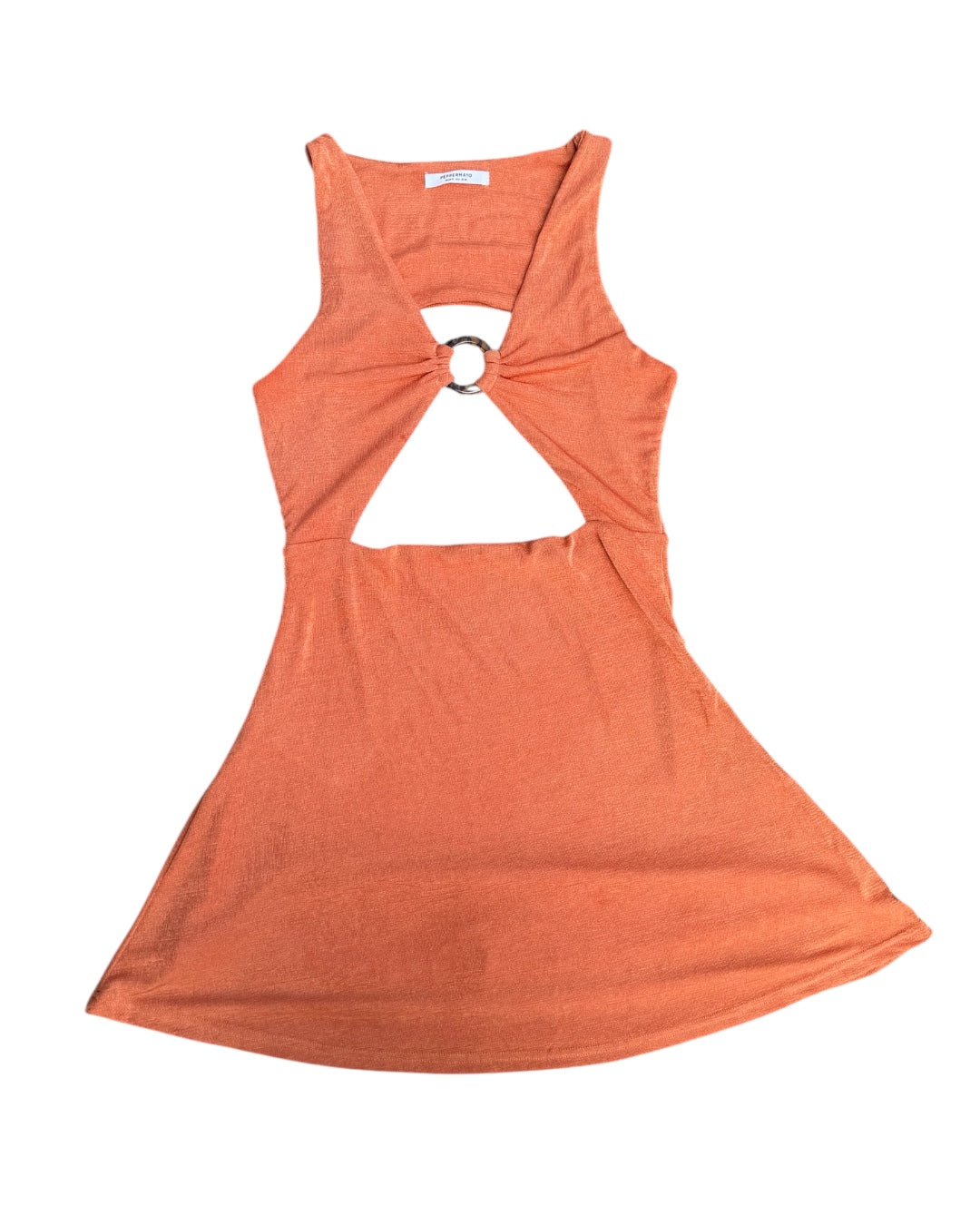 Orange Peppermayo Cutout mini dress, 6