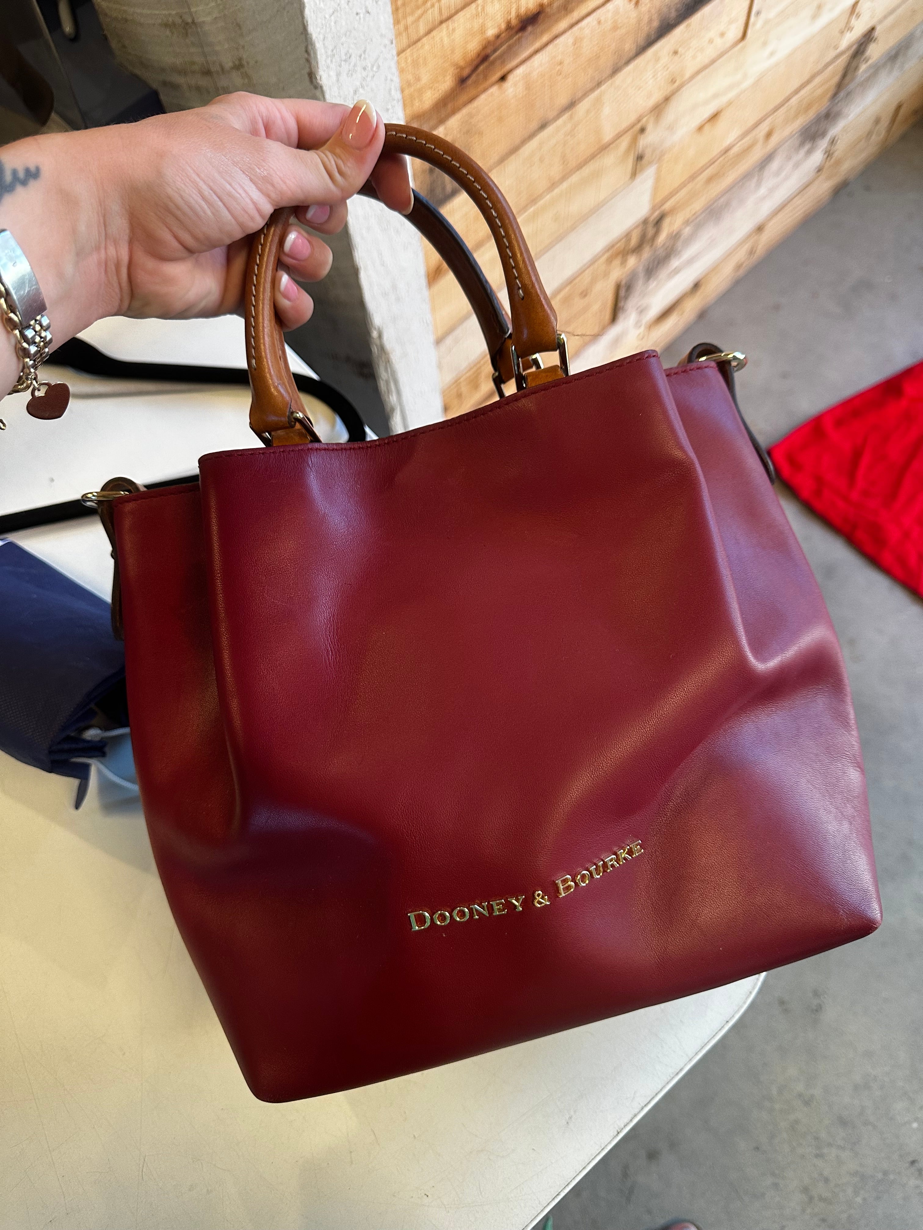 red dooney & bourke Leather handbag