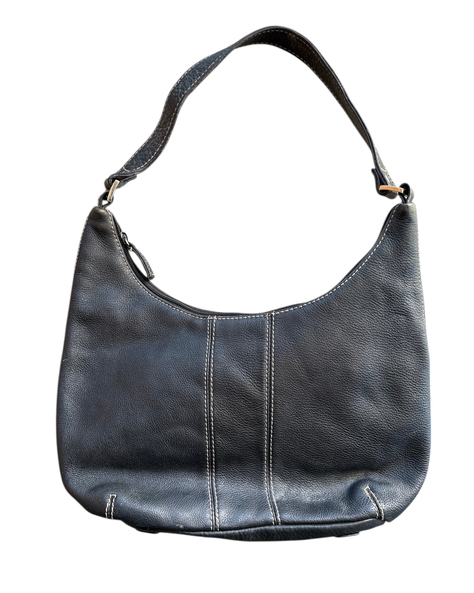 Black Sonoma Stitch lined purse