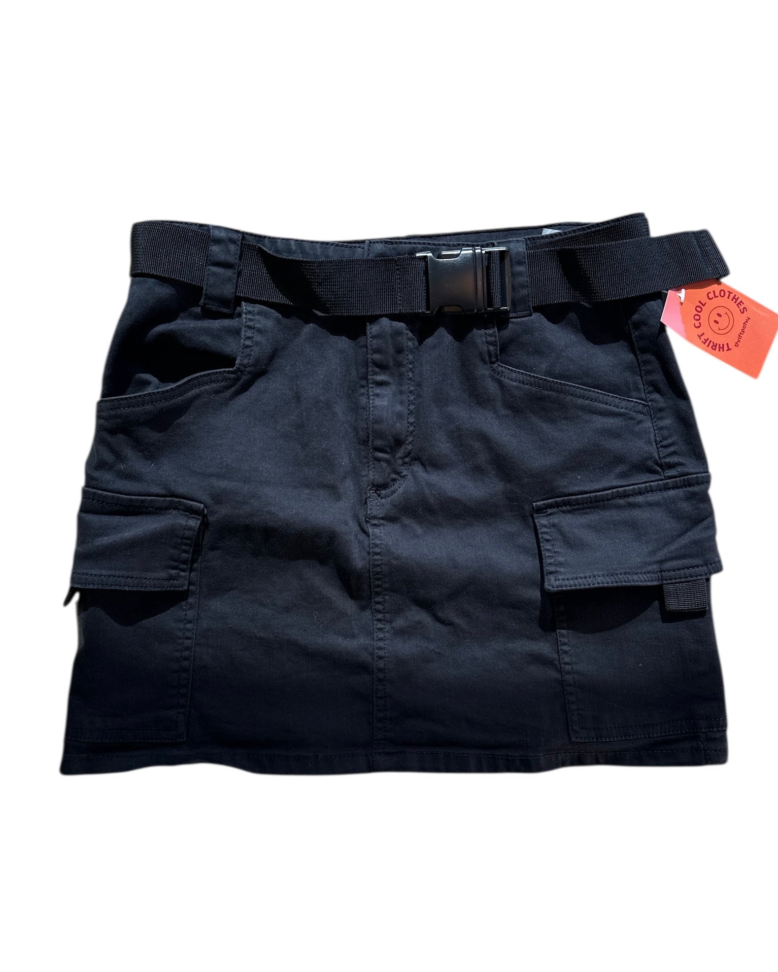 black garage cargo Mini skirt, m