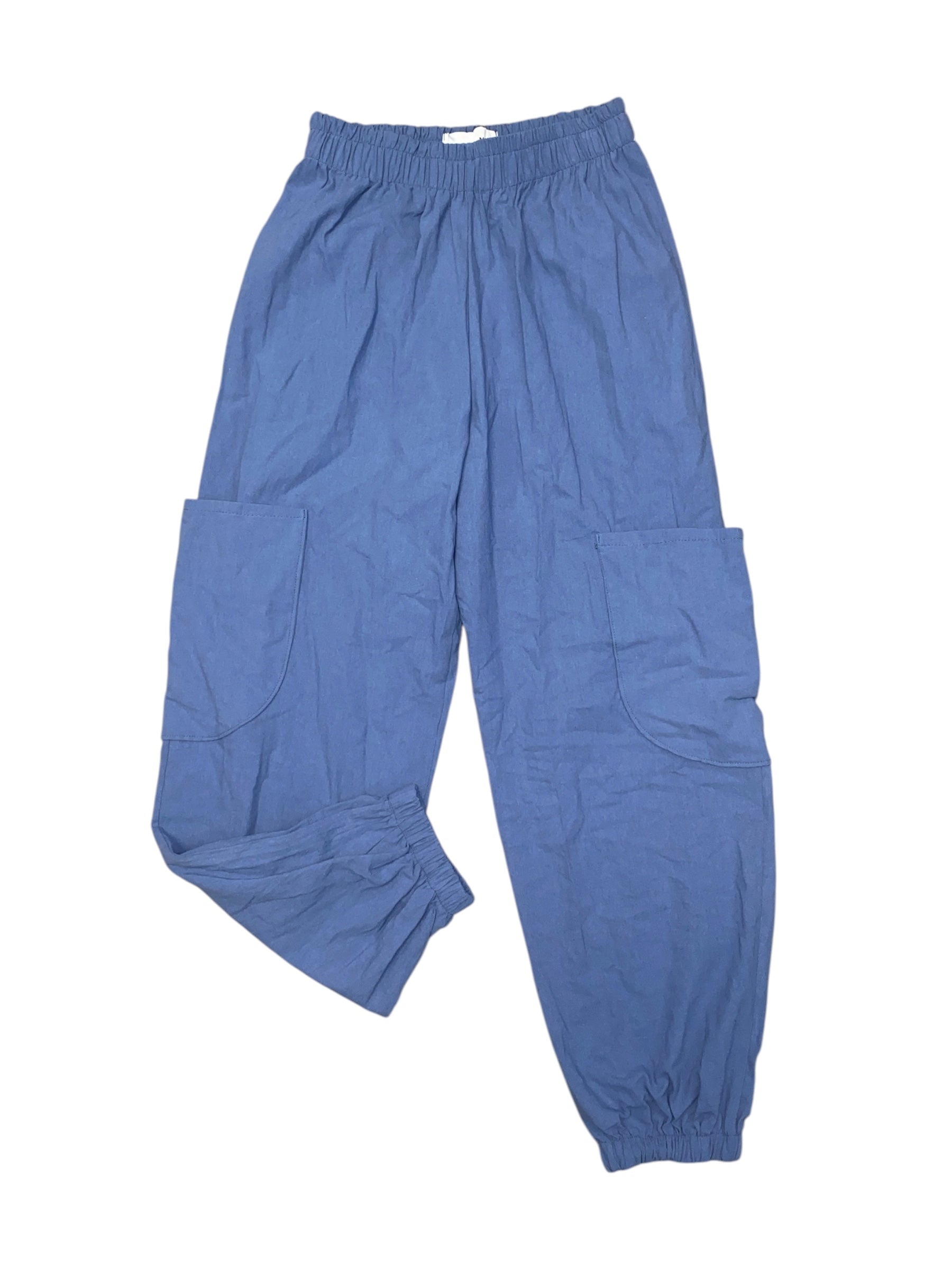 blue sabina sommer jogger cargo pant, s
