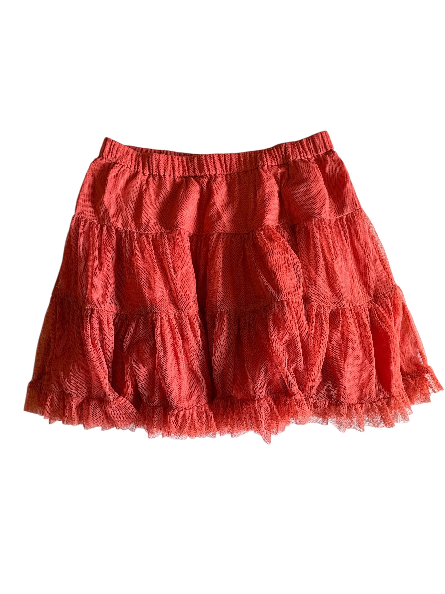 orange kimchi blue tulle tutu mini, s