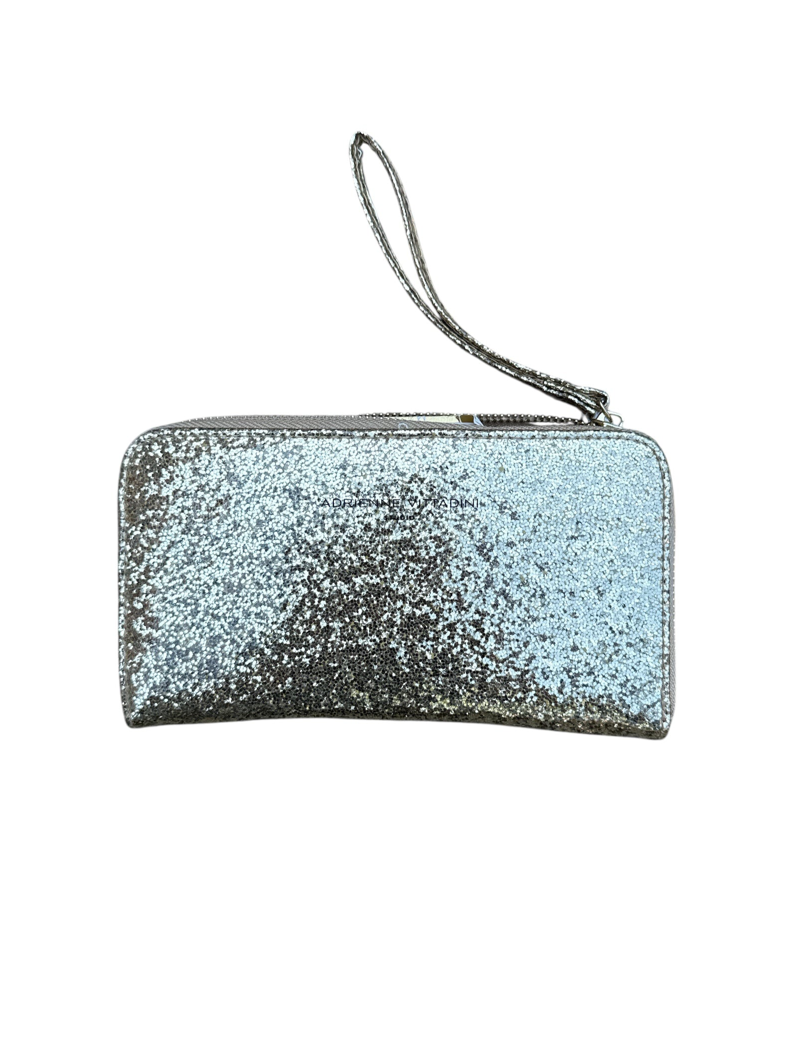 gold adrienne vittafini nwt sparkly charging wallet