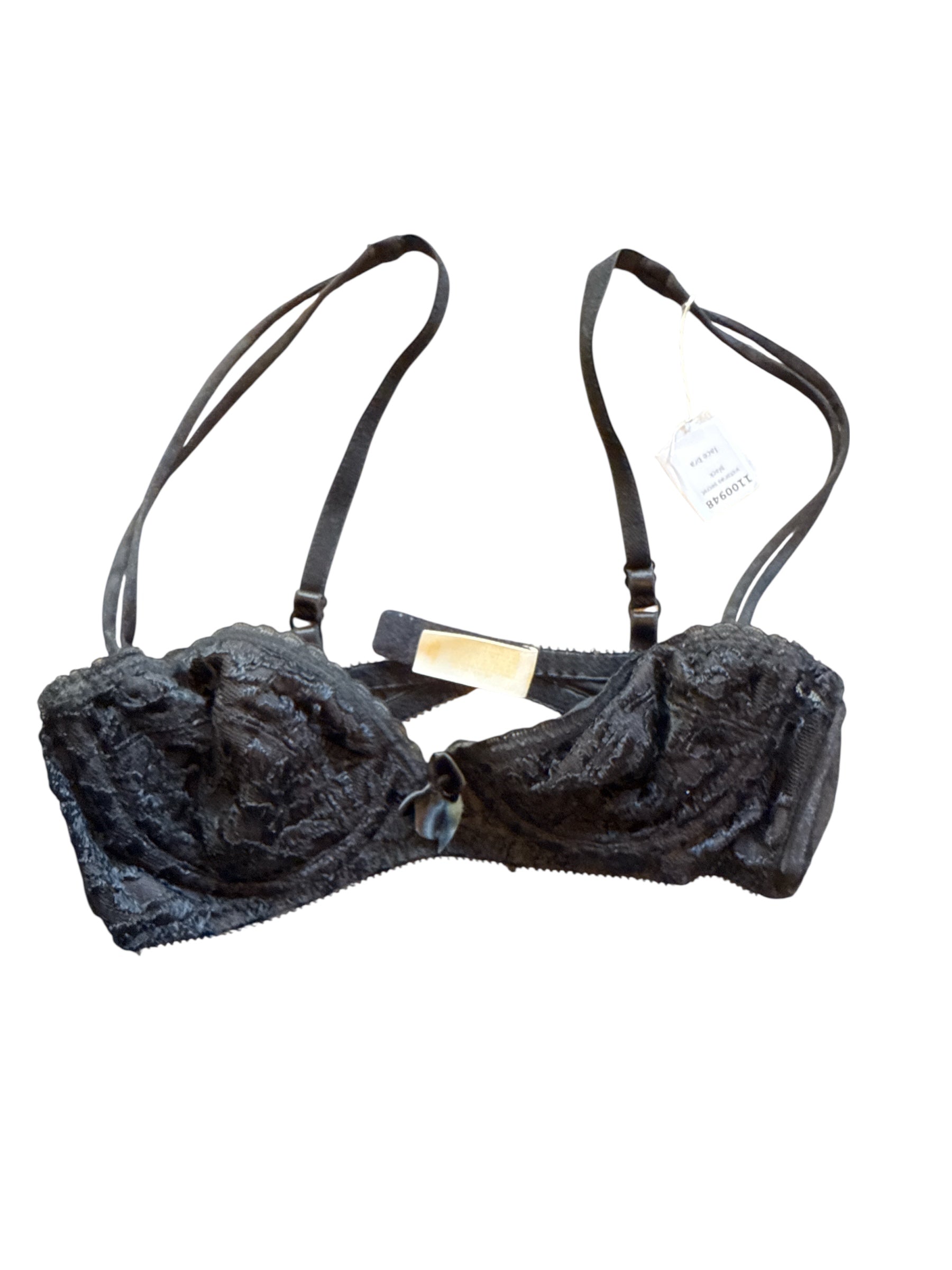 black victorias secret lace bra