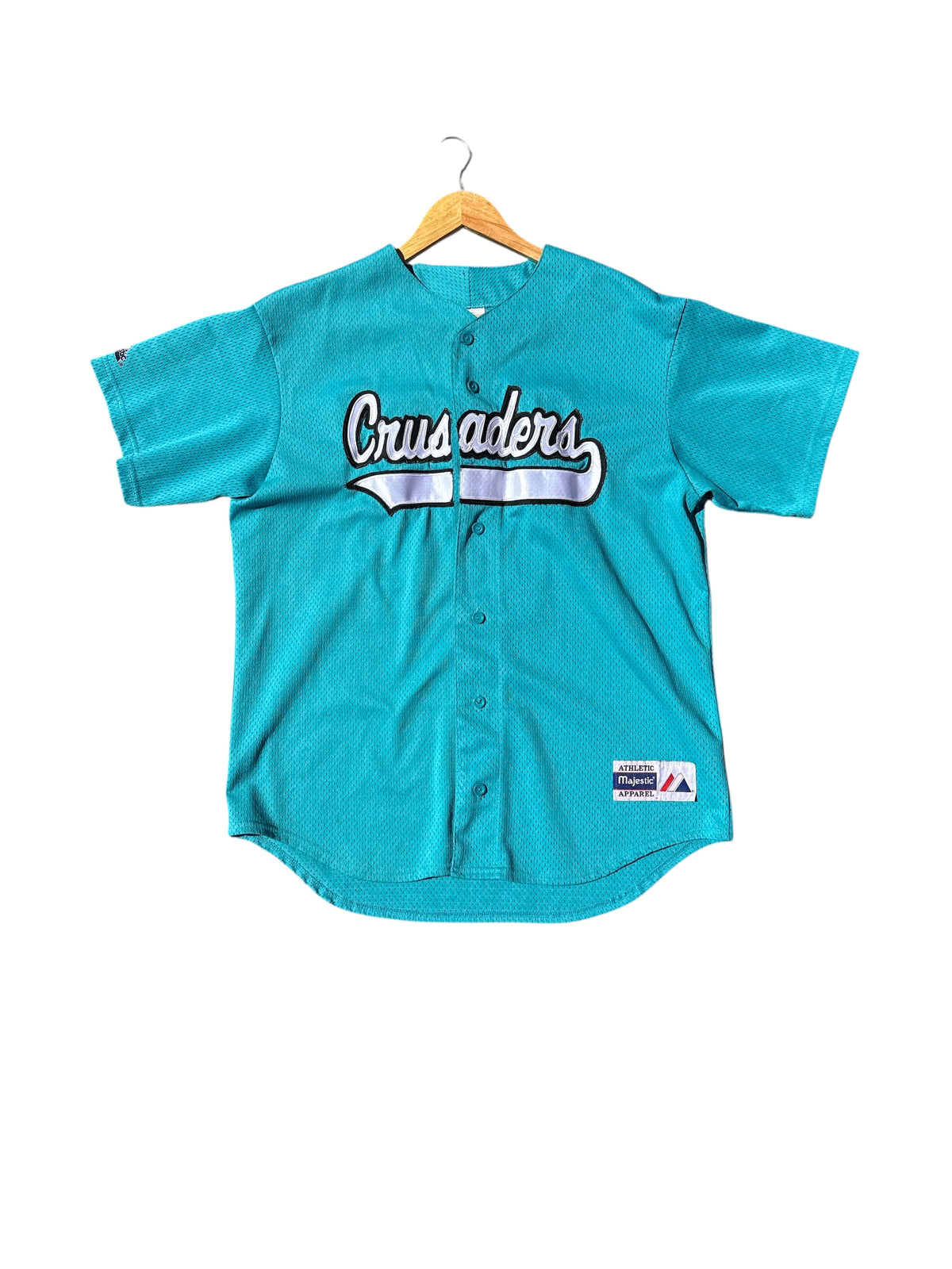 blue majestic crusaders jersey, L