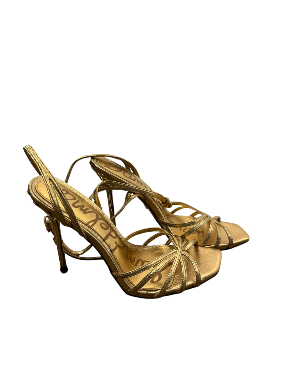 gold sam edelmen heels, 6