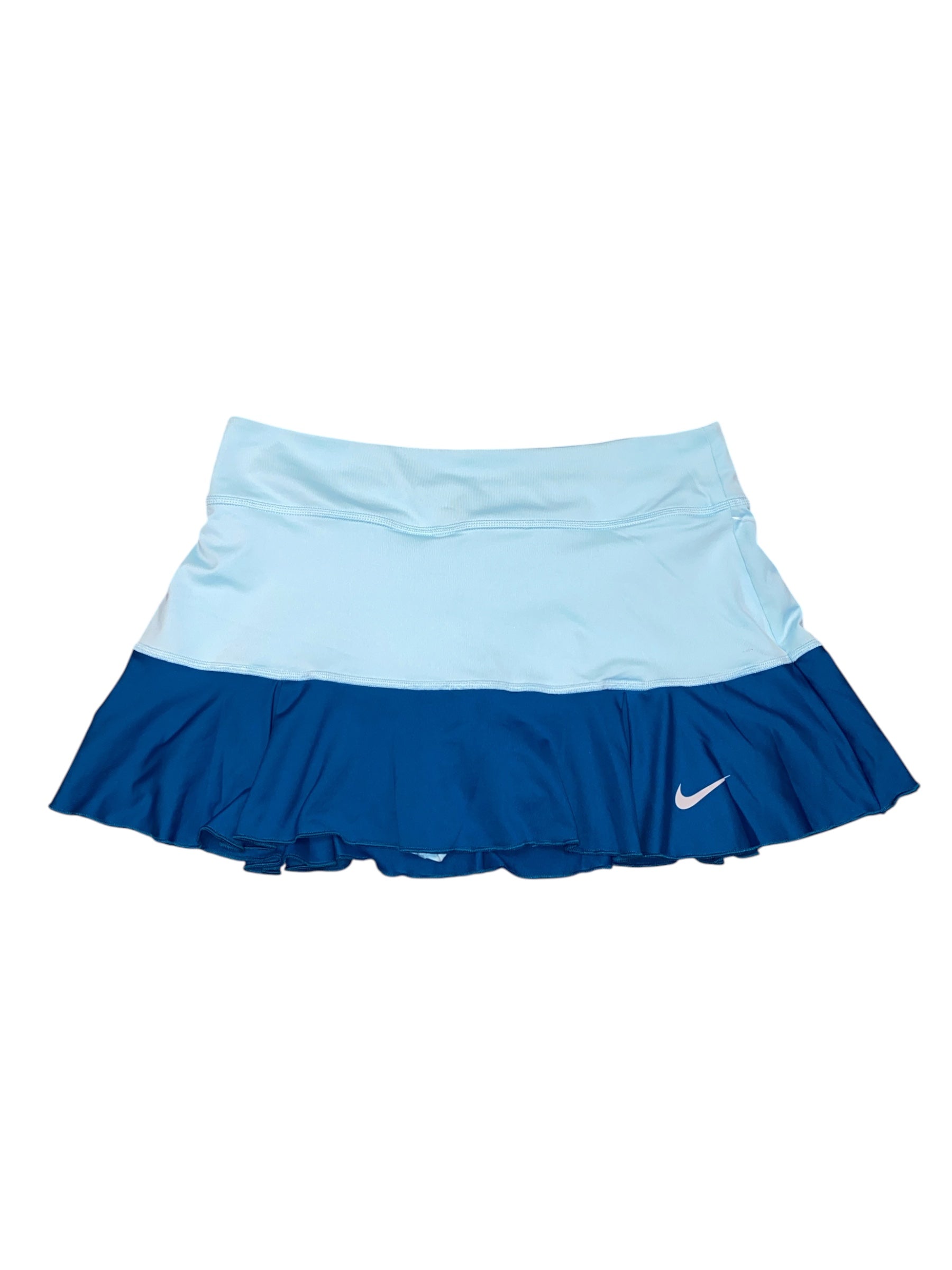 teal blue nike lil athletic skort, m