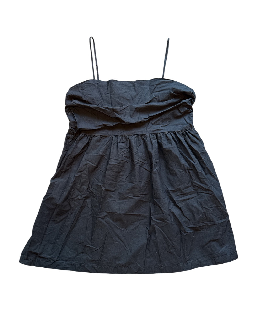 Black A new day Ruched tank mini dress, XL