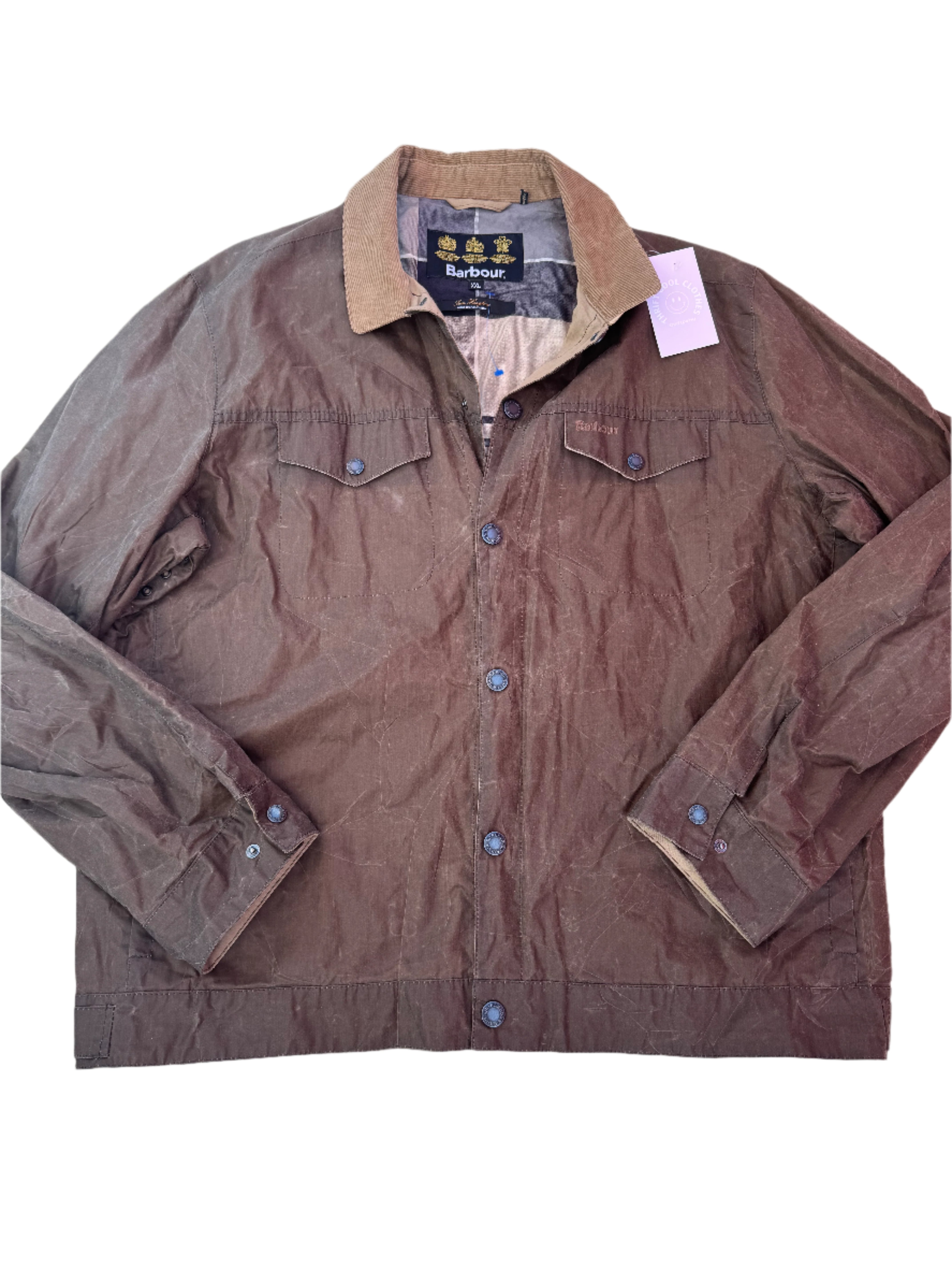Brown Barbour Barn jacket, Xxl