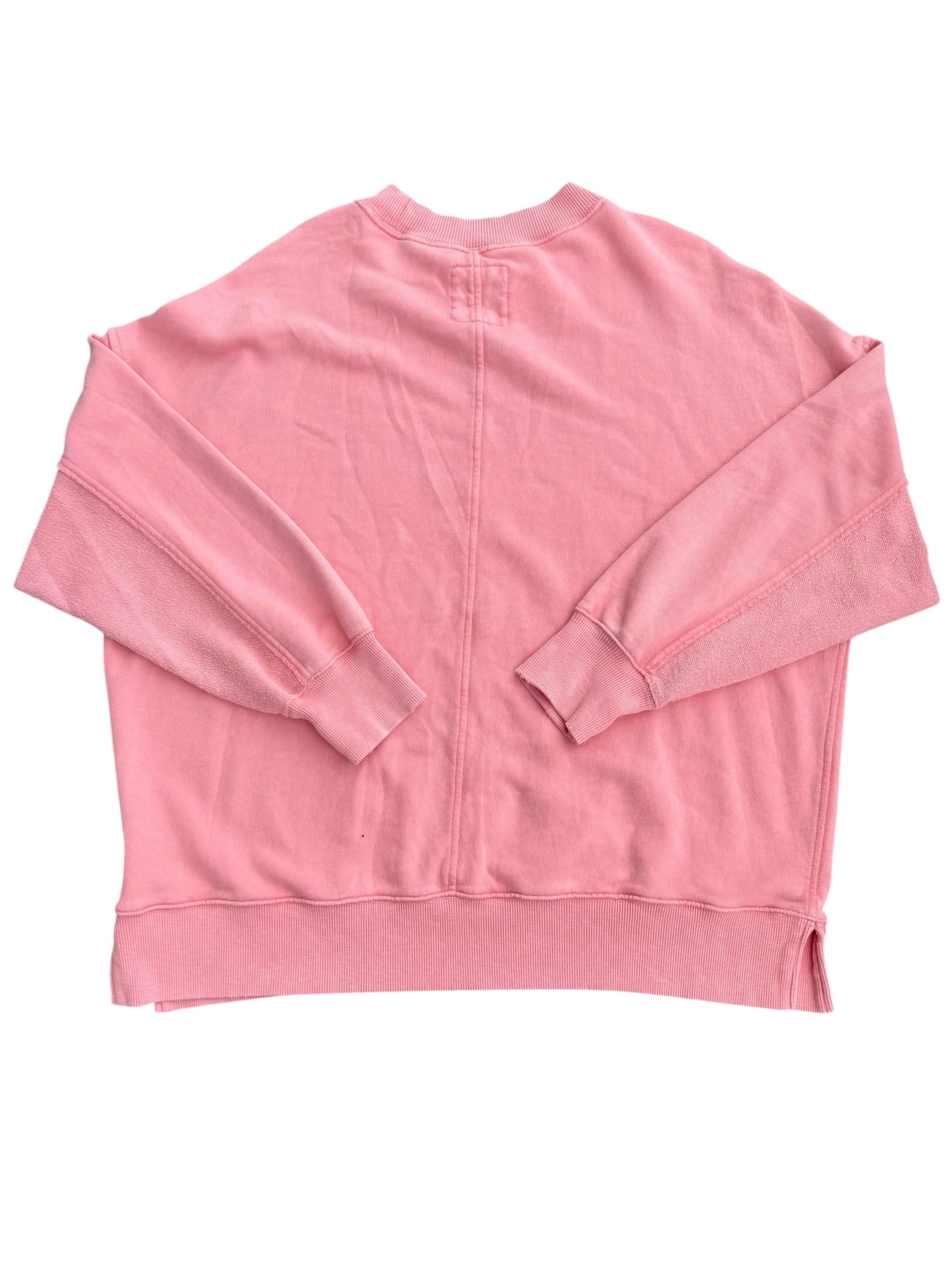 pink aerie pink basic crewneck, M