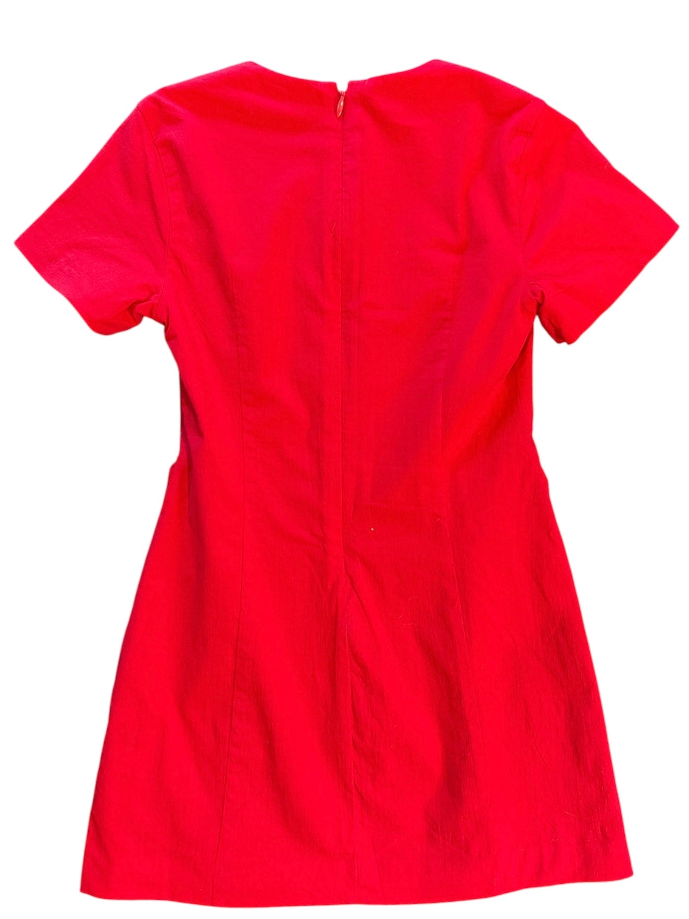 red abercrobmie & fitch square neck dress, xsp