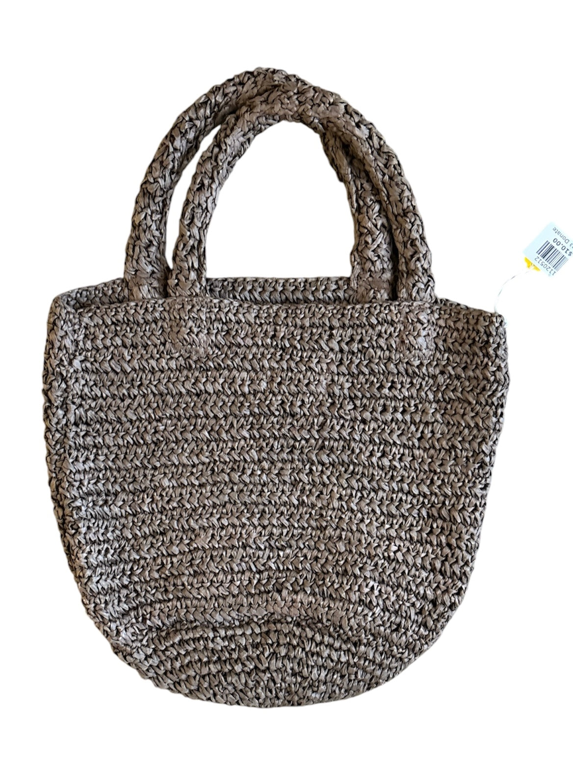 brown  woven tote