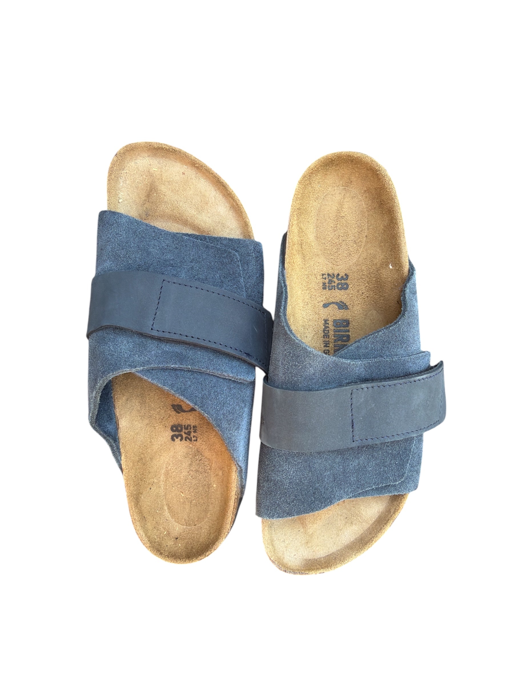 Navy Birkenstock Slide sandal, 7