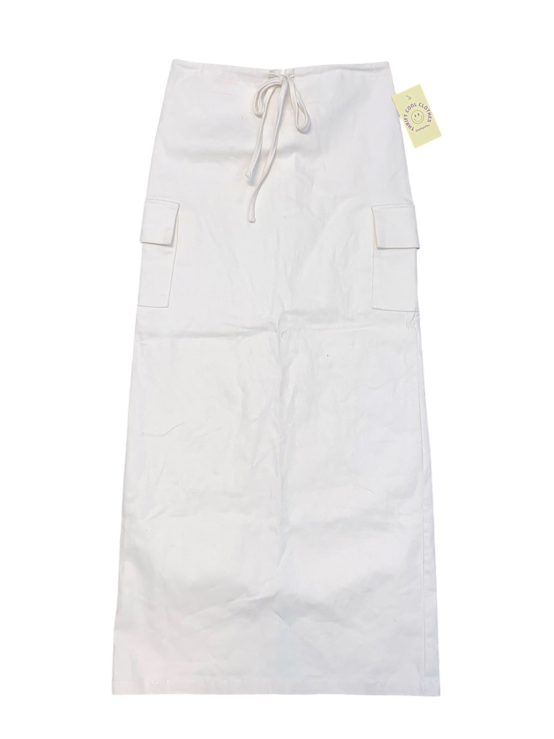 cream princess polly cargo maxi skirt, 2