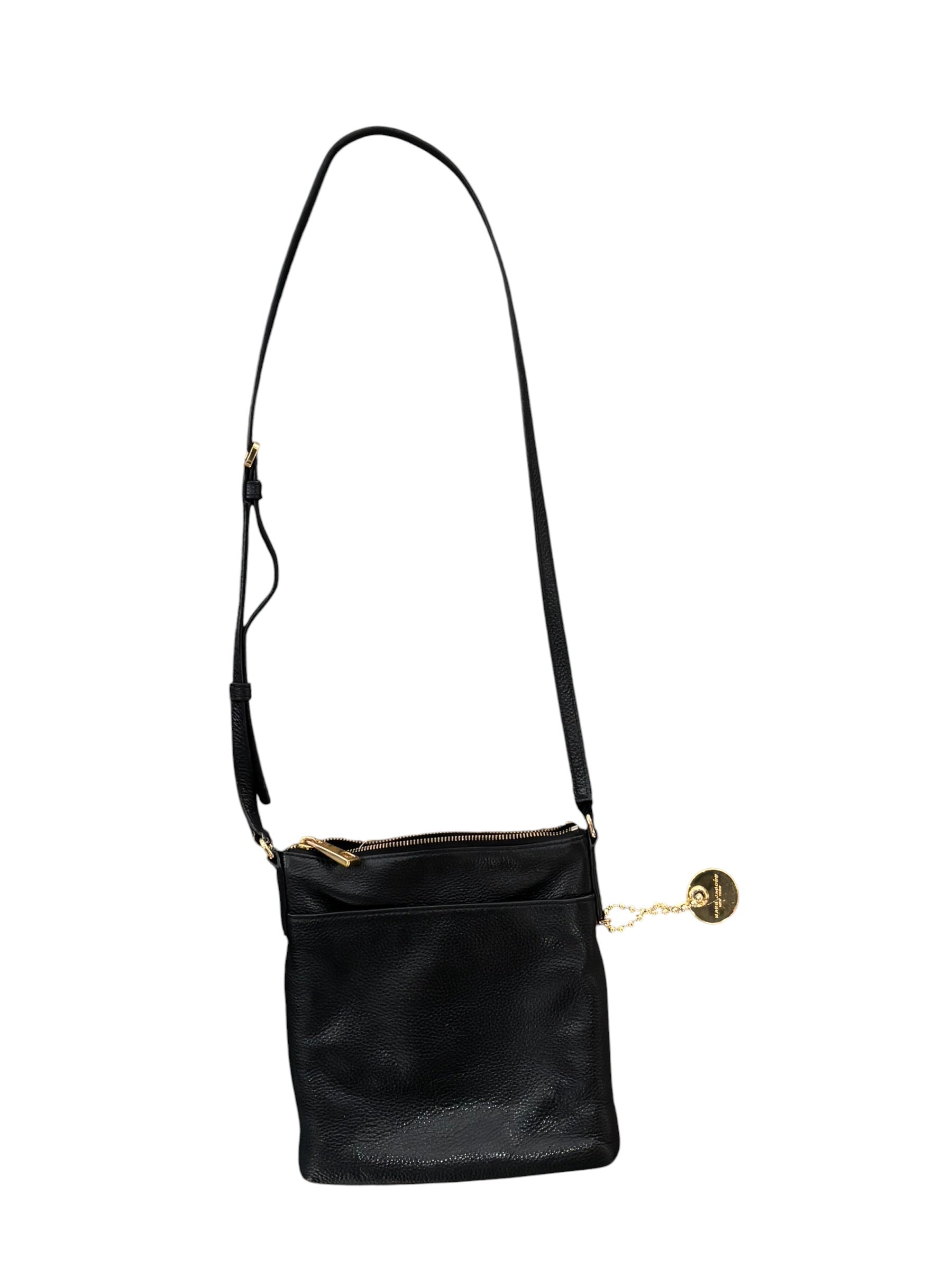 black gold marc jacobs leather crossbody bag