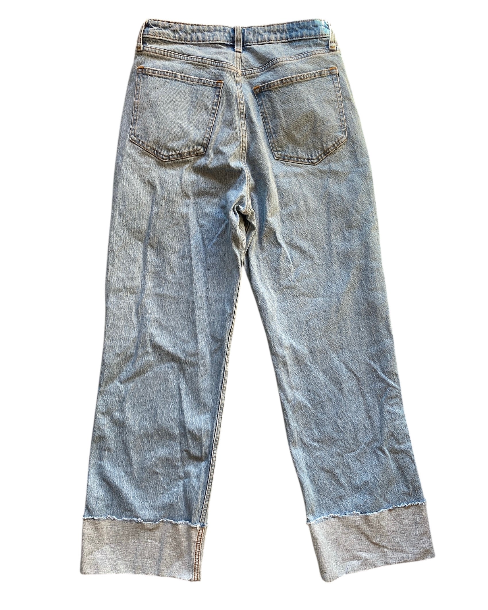 Blue abercrombie & fitch Relaxed jean high rise, 29/8