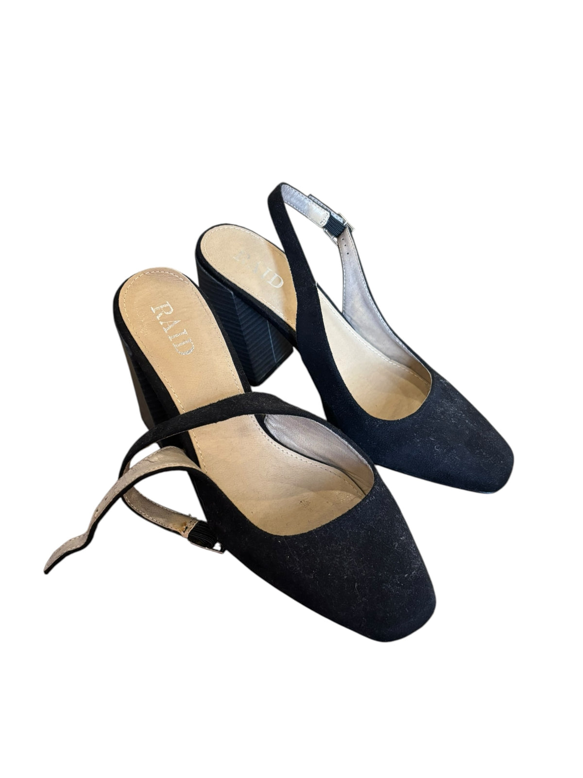 black raid block heels, 5