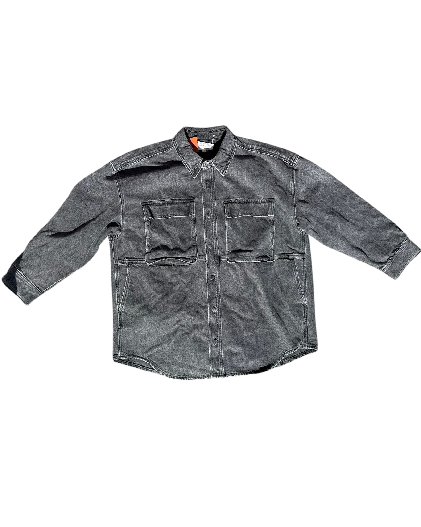 black madewell denim jacket, xxl