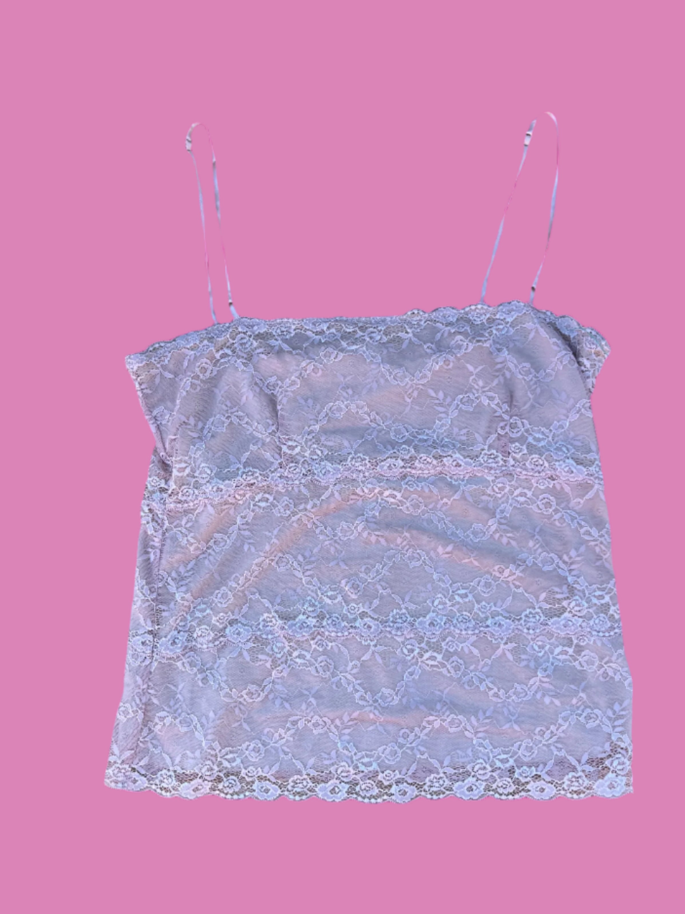 nude the limited lace tank, L