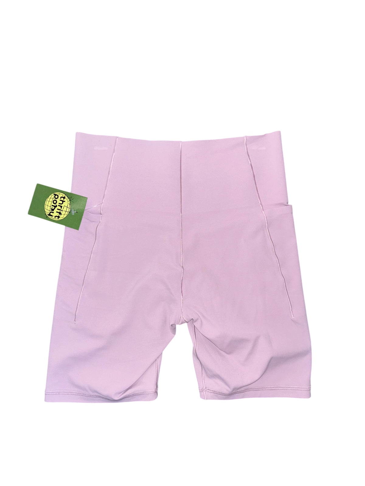 dusty pink aerie workout shorts w pockets, m