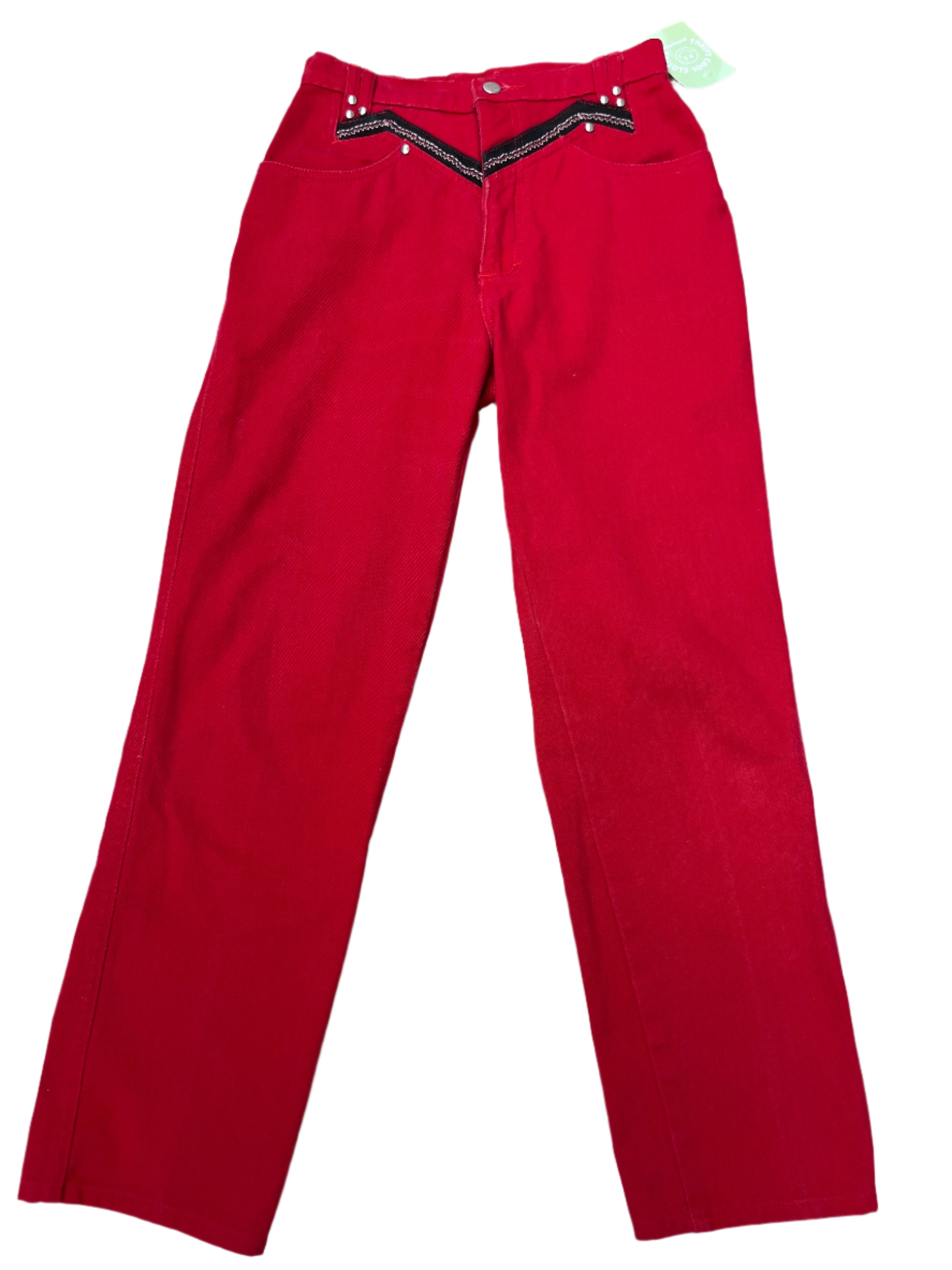 red roper vintage womens jeans, 7/8 (fits like 4-6)