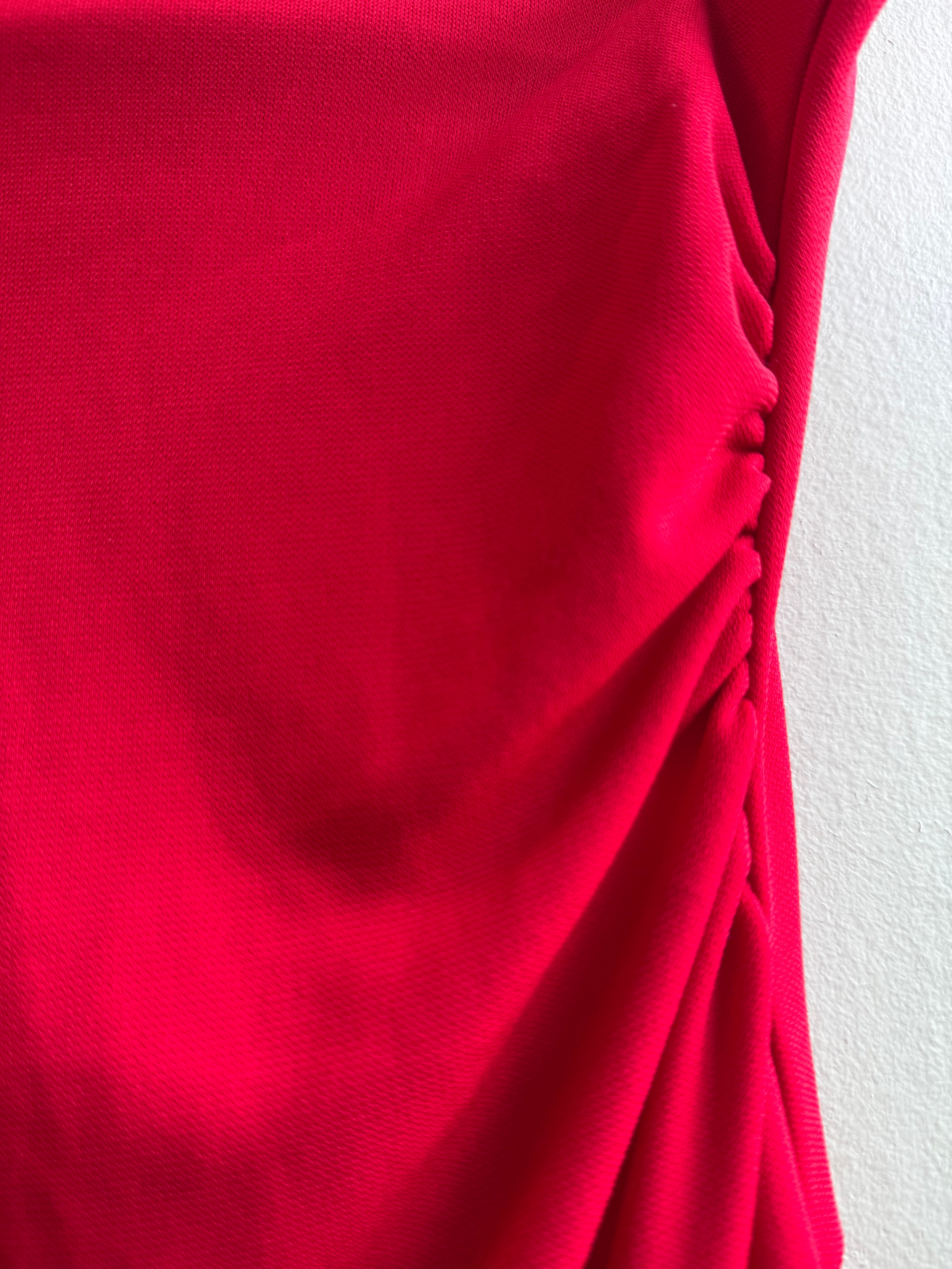 Red The limited Sleeveless drop waist cutie dress, M