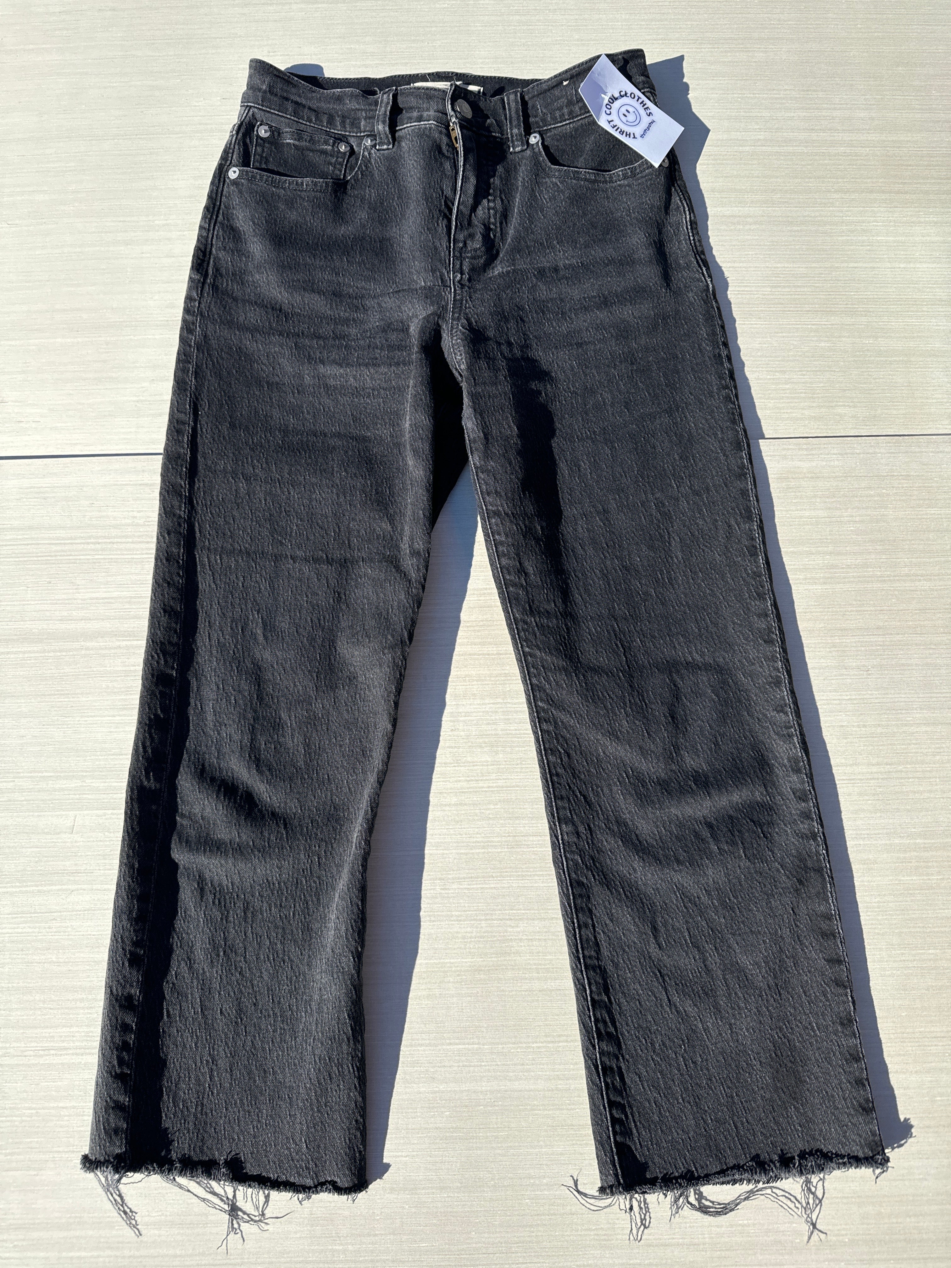 black madwell 90s straight leg, 26
