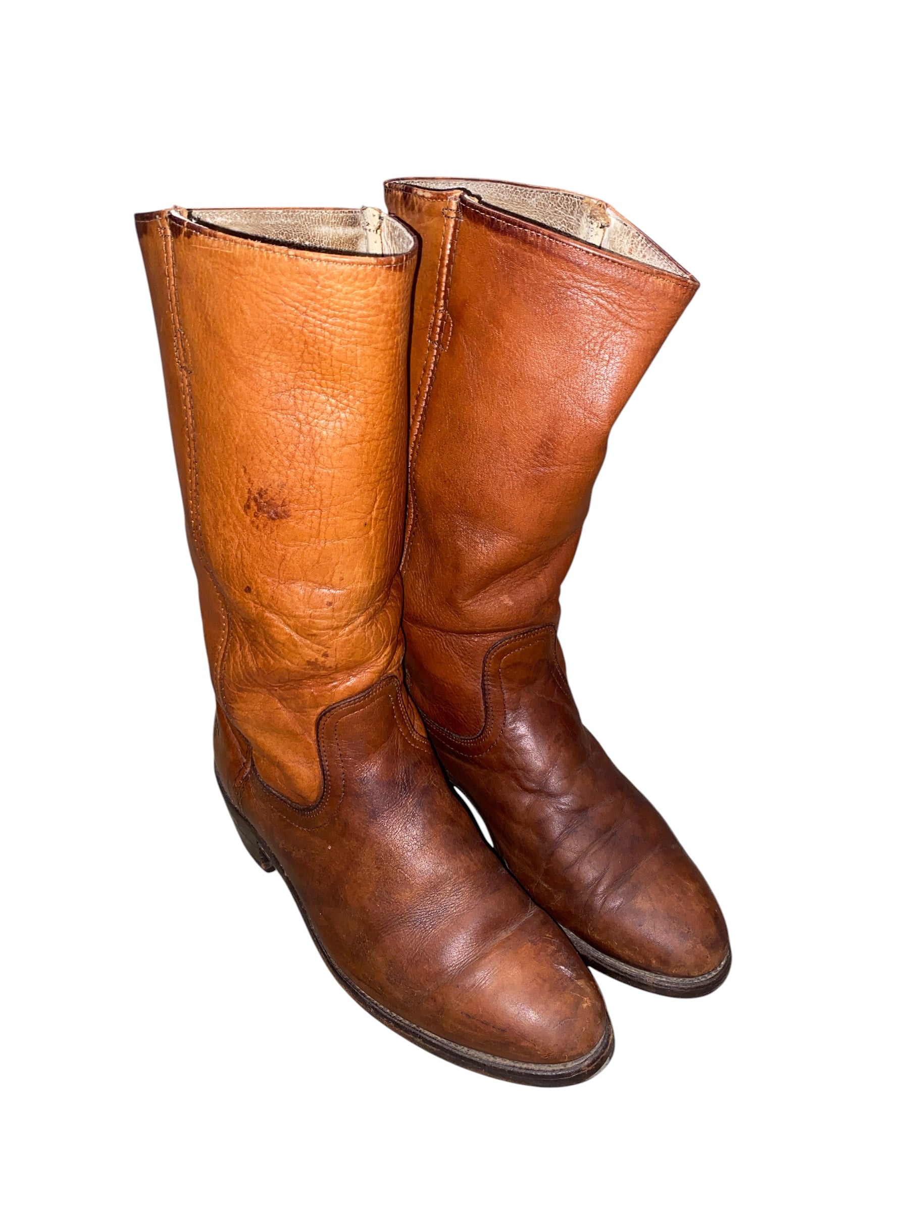 Brown Frye Vintage leather boot, 9.5