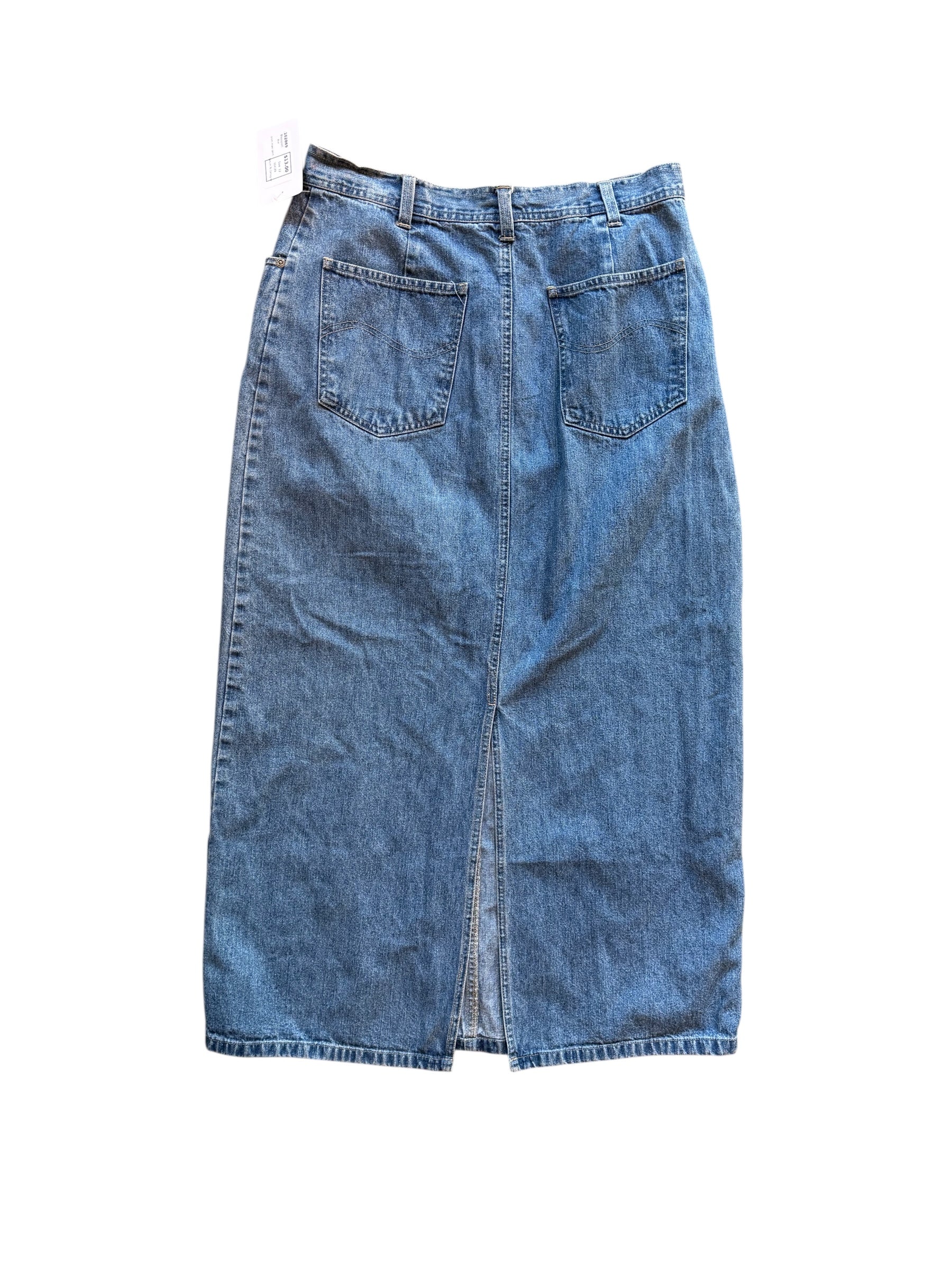 Blue Blassport denim maxi skirt, 12