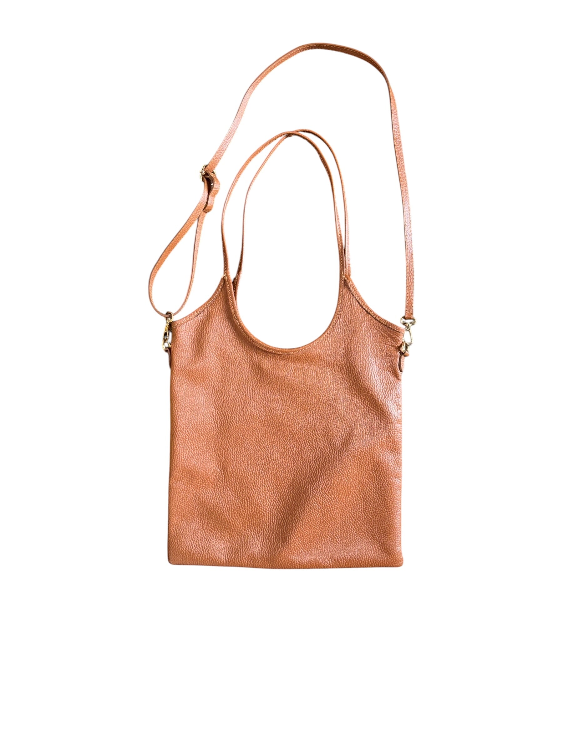 brown  leather bag
