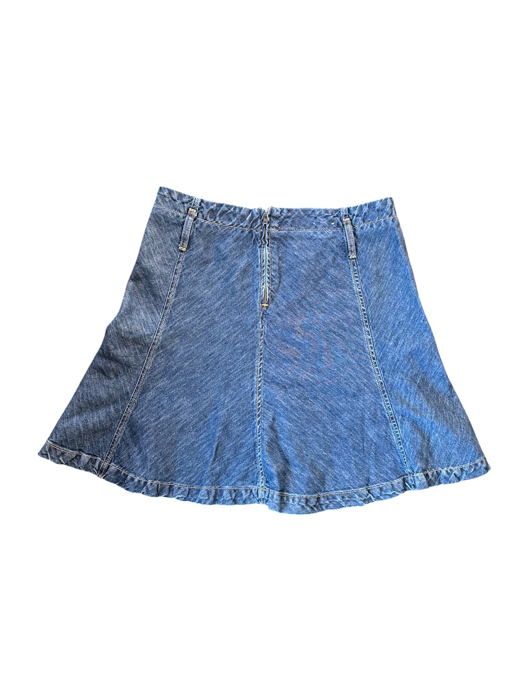 blue Banana republic denim midi skirt, 12