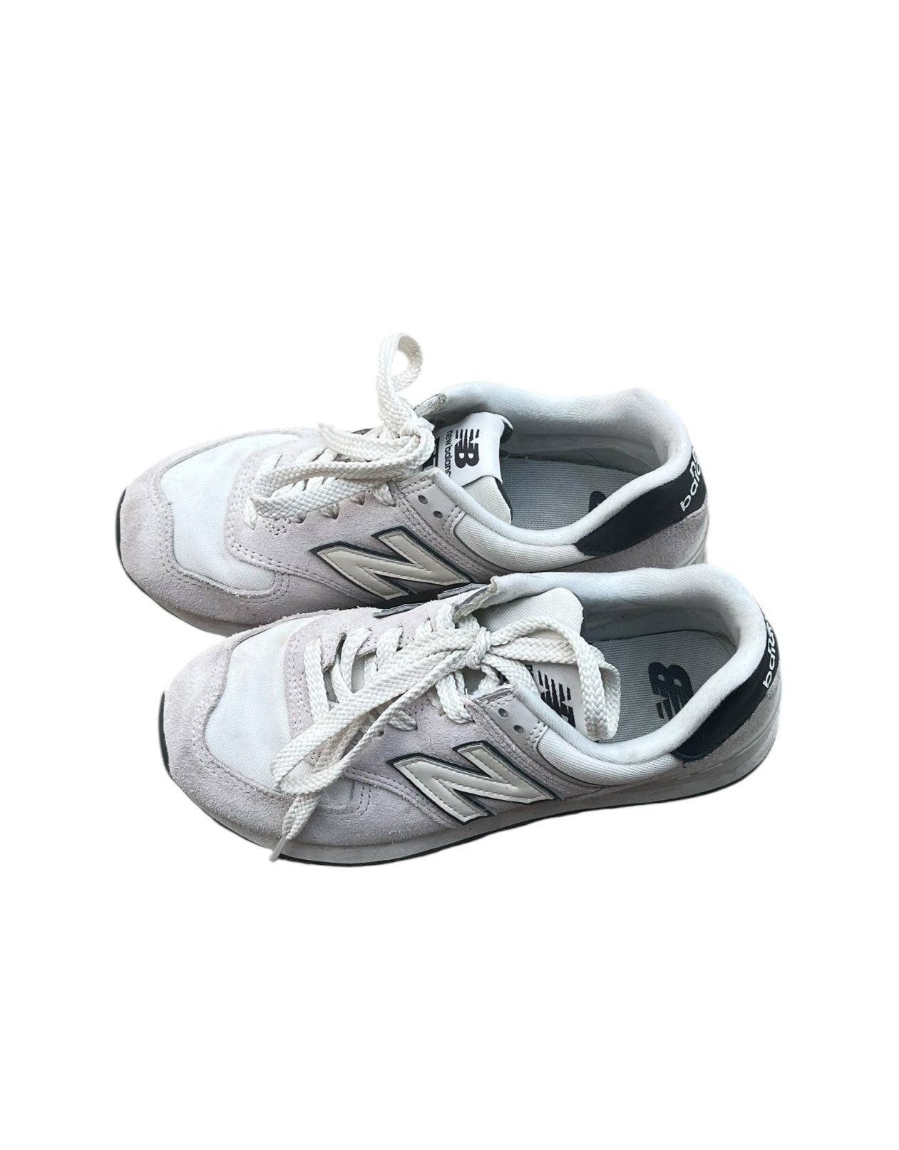 cream New Balance NB 574 sneakers, 6 women’s