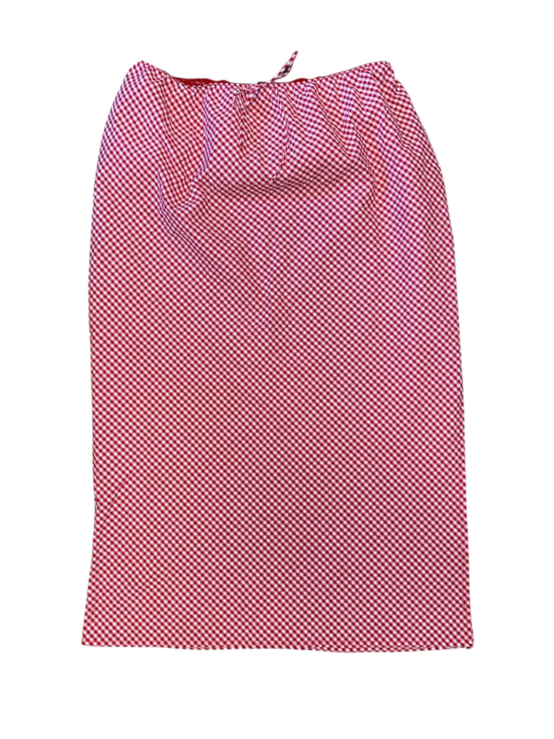 Red white Wild fable Gingham maxi, Xxs