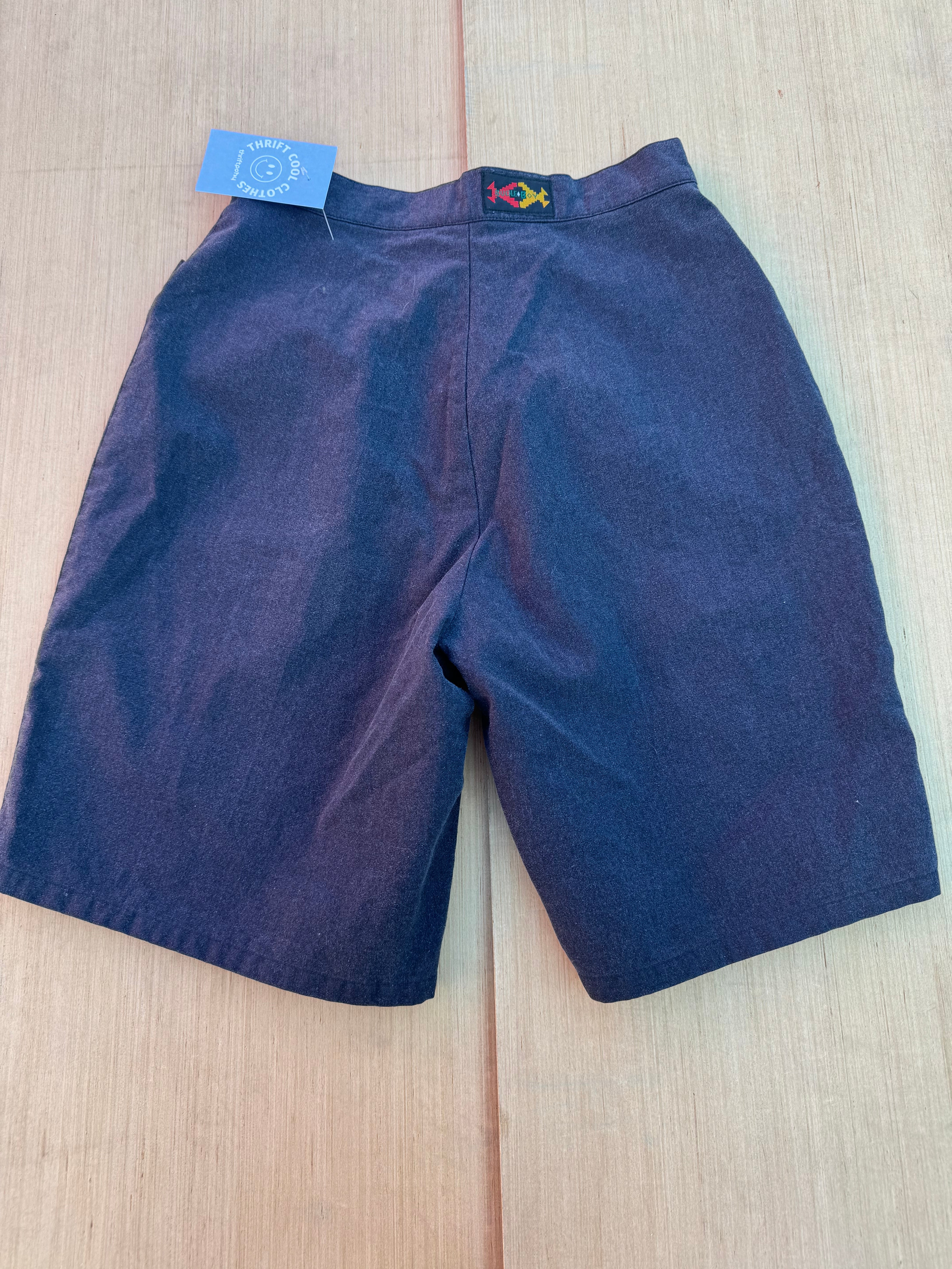 Grey Bugle boy pleated shorts, 9 (fits like S)